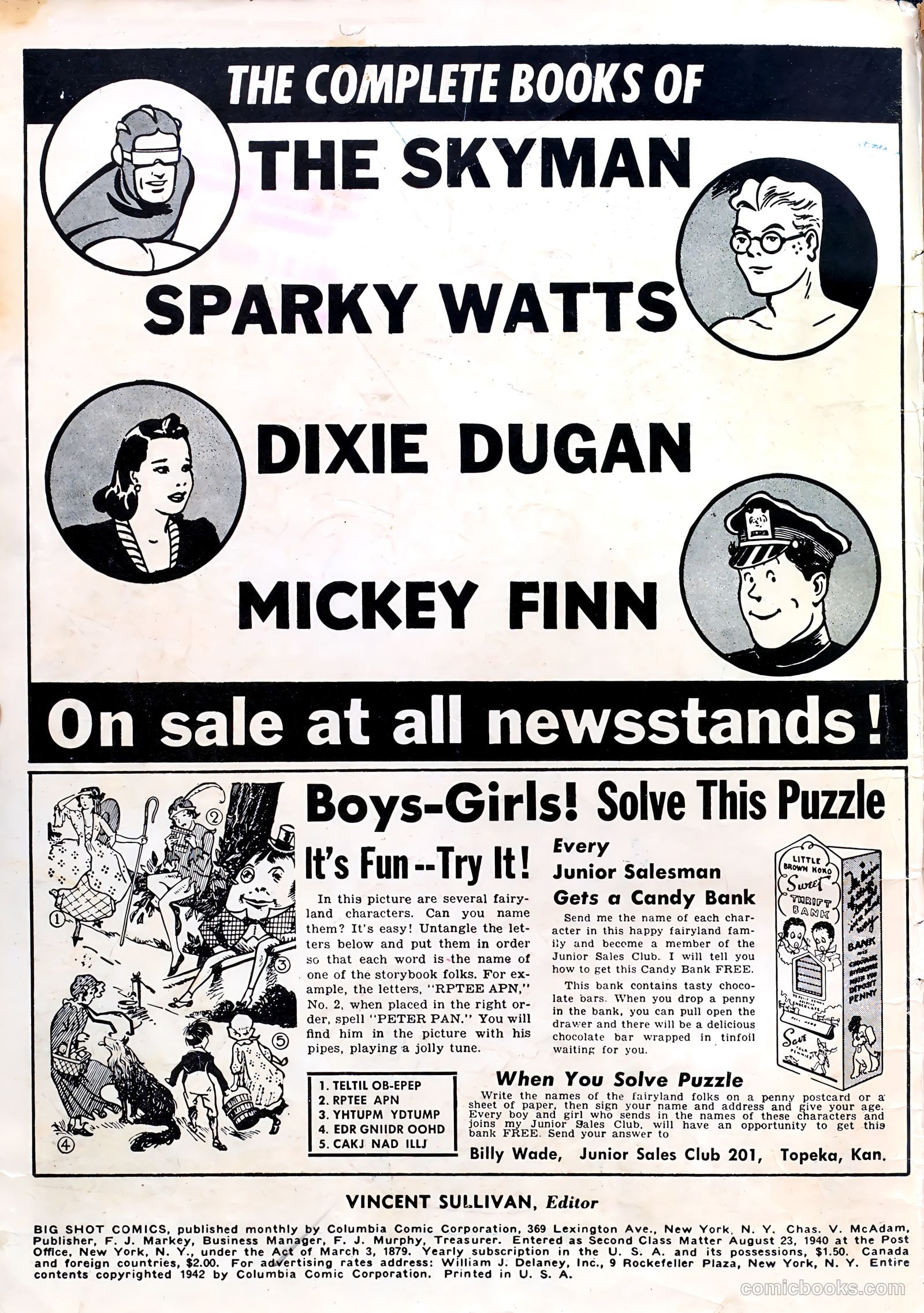 Big Shot Comics #32 (1943) — page 2 of 68