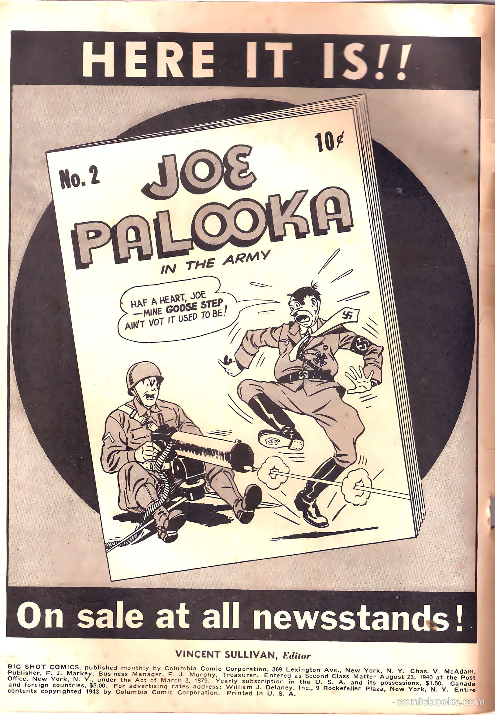Big Shot Comics #33 (1943) — page 2 of 68