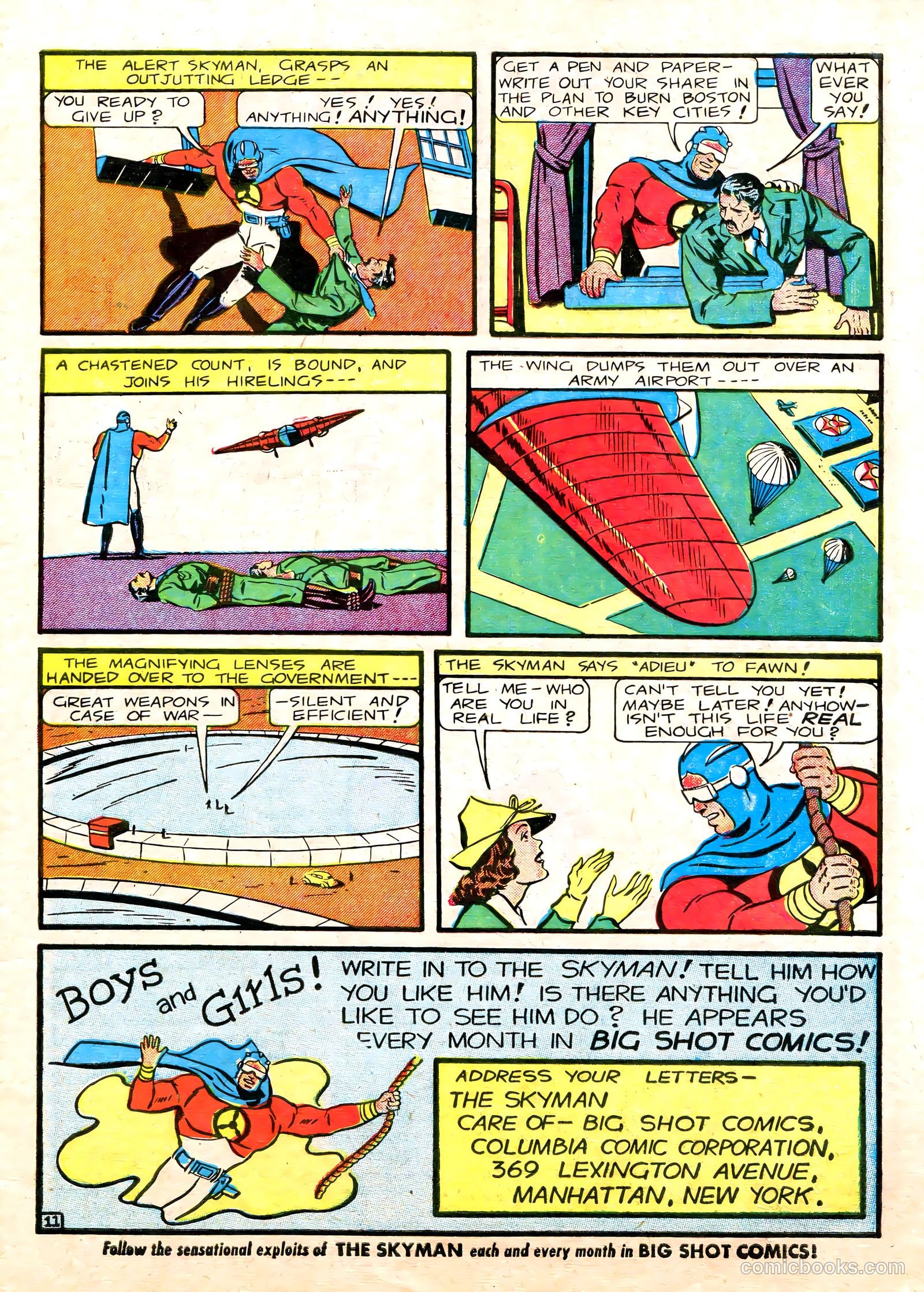 Big Shot Comics #7 (1940) — page 20 of 70