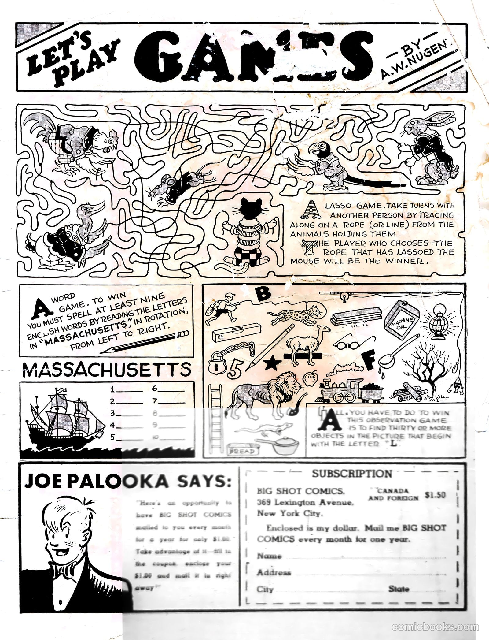 Big Shot Comics #7 (1940) — page 69 of 70