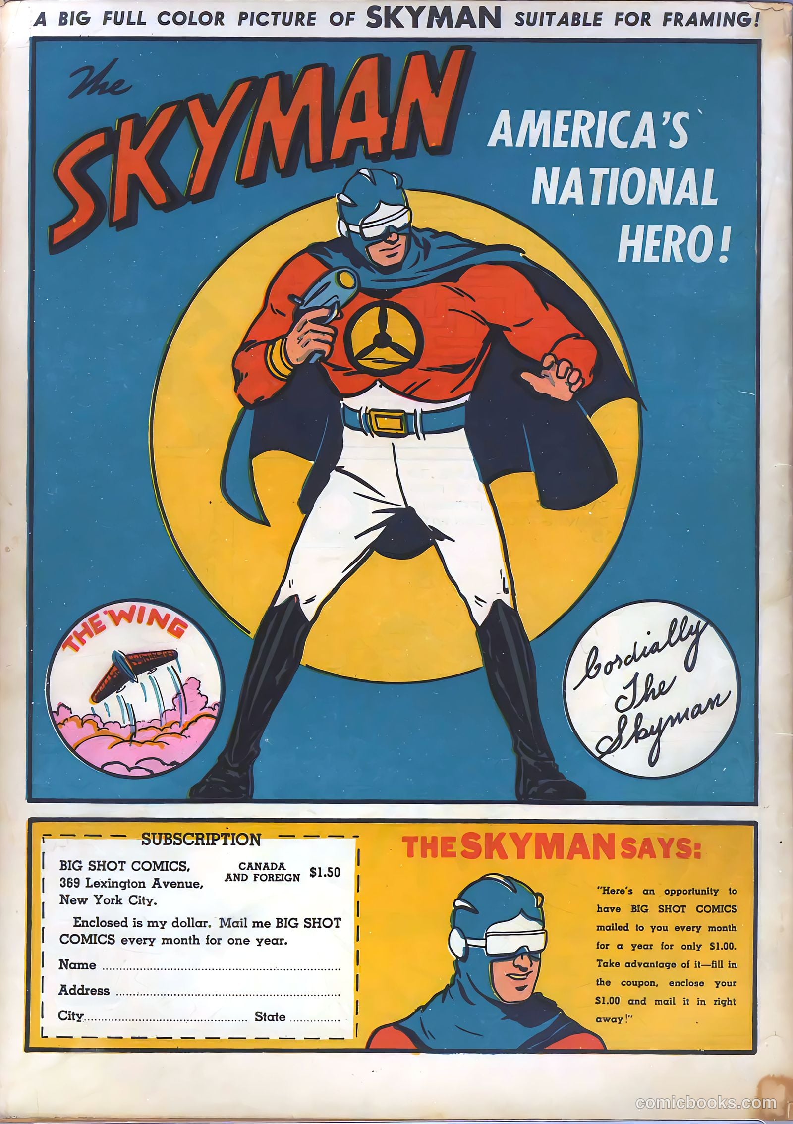 Big Shot Comics #9 (1941) — page 68 of 68