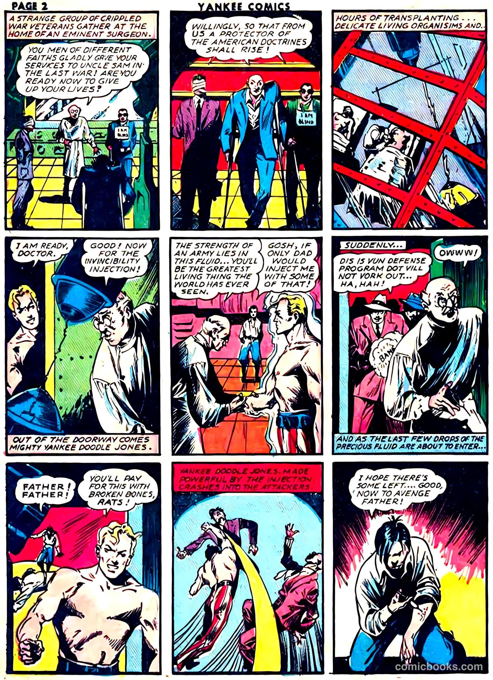 Yankee Comics #1 (1941) — page 4 of 68