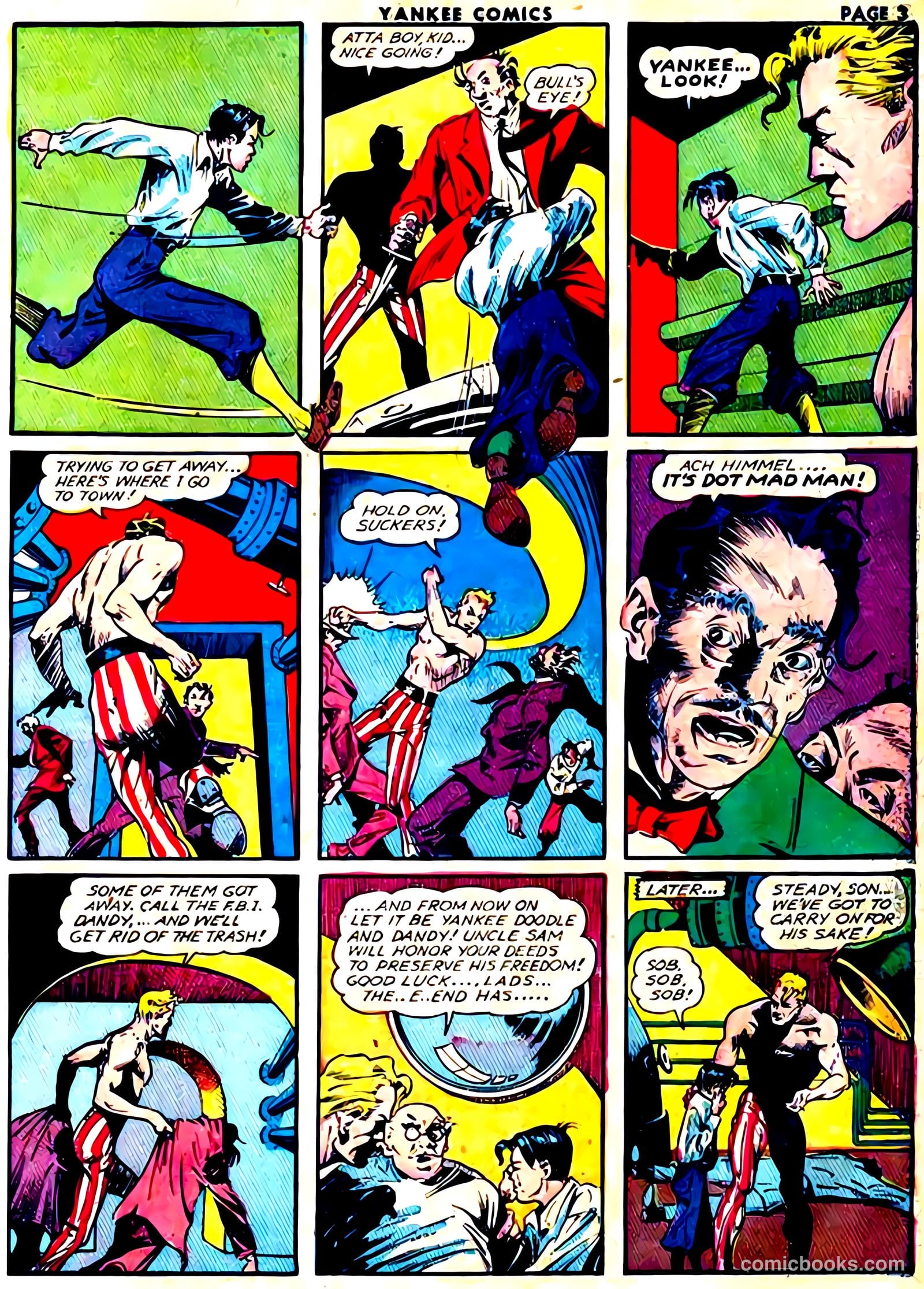 Yankee Comics #1 (1941) — page 5 of 68