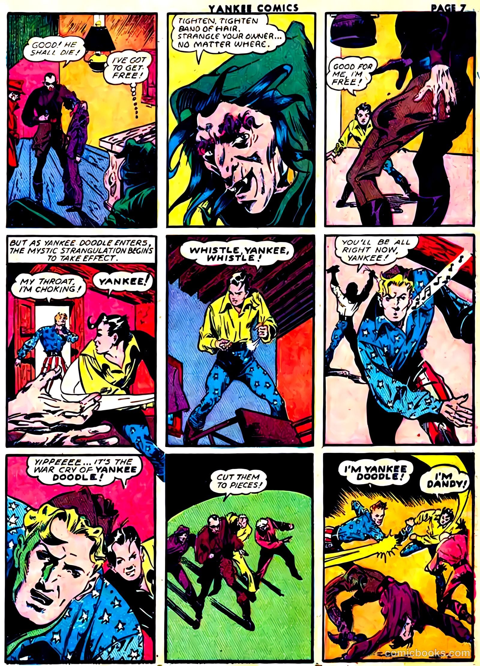 Yankee Comics #1 (1941) — page 9 of 68