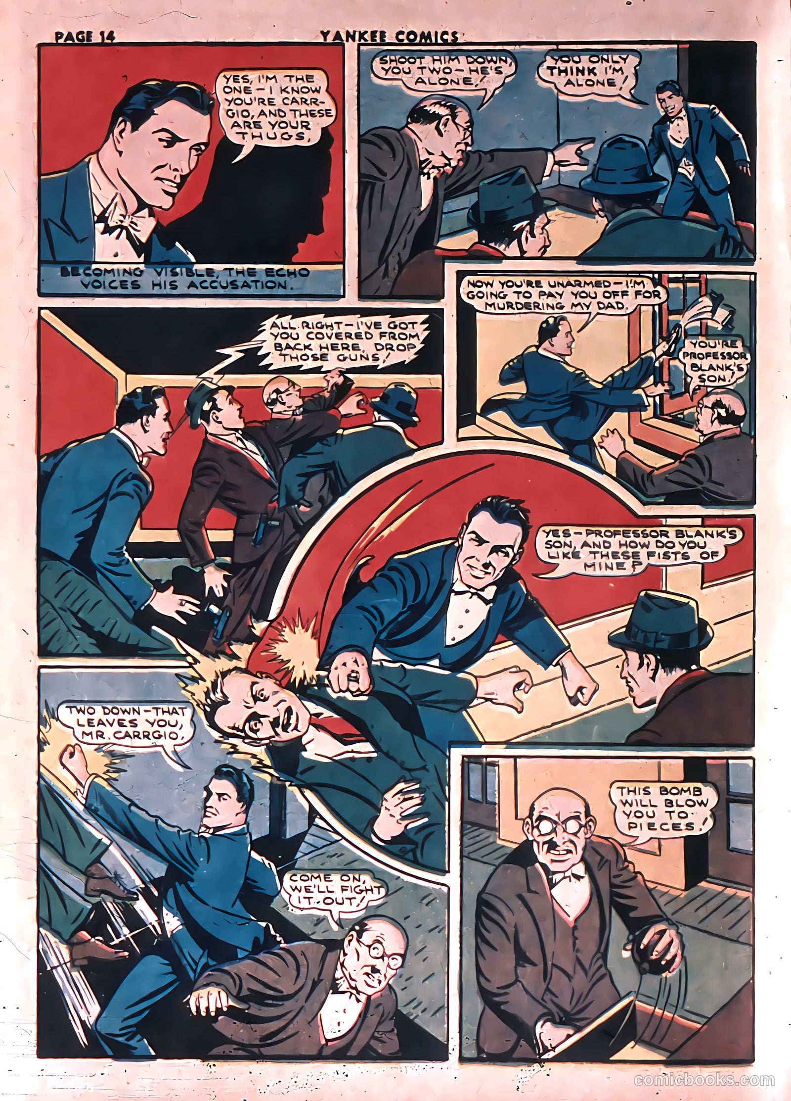 Yankee Comics #1 (1941) — page 16 of 68