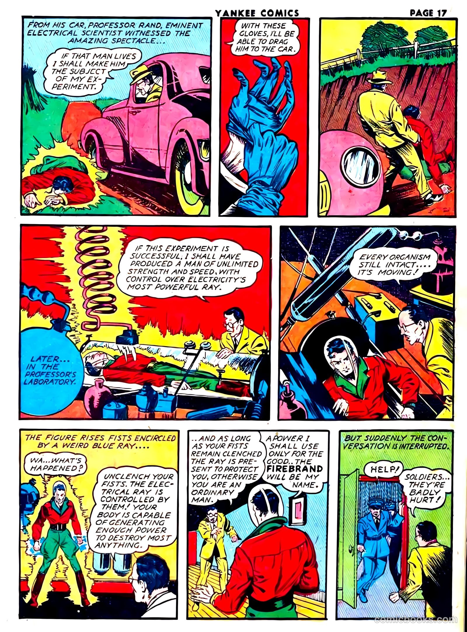 Yankee Comics #1 (1941) — page 19 of 68