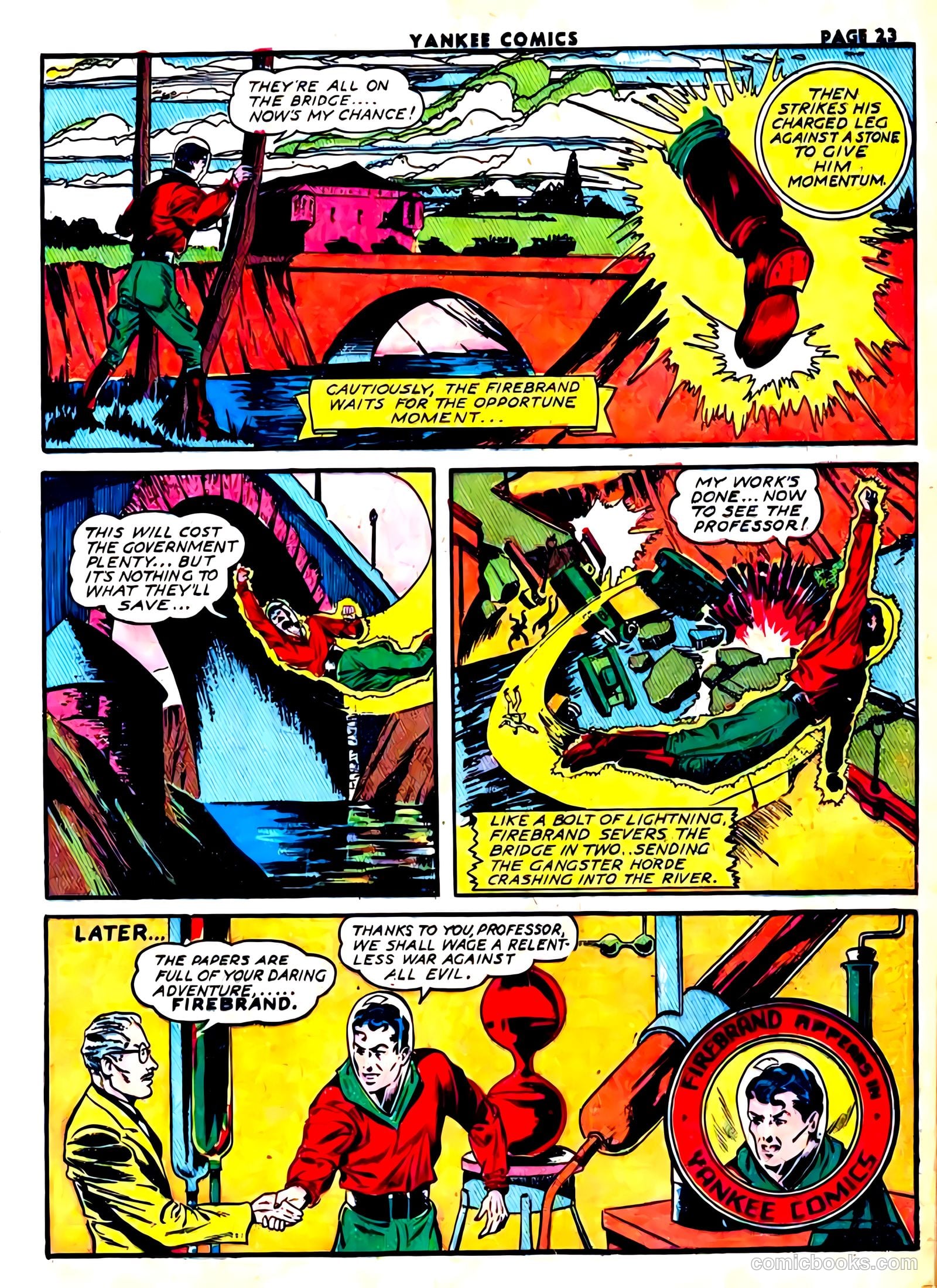 Yankee Comics #1 (1941) — page 25 of 68