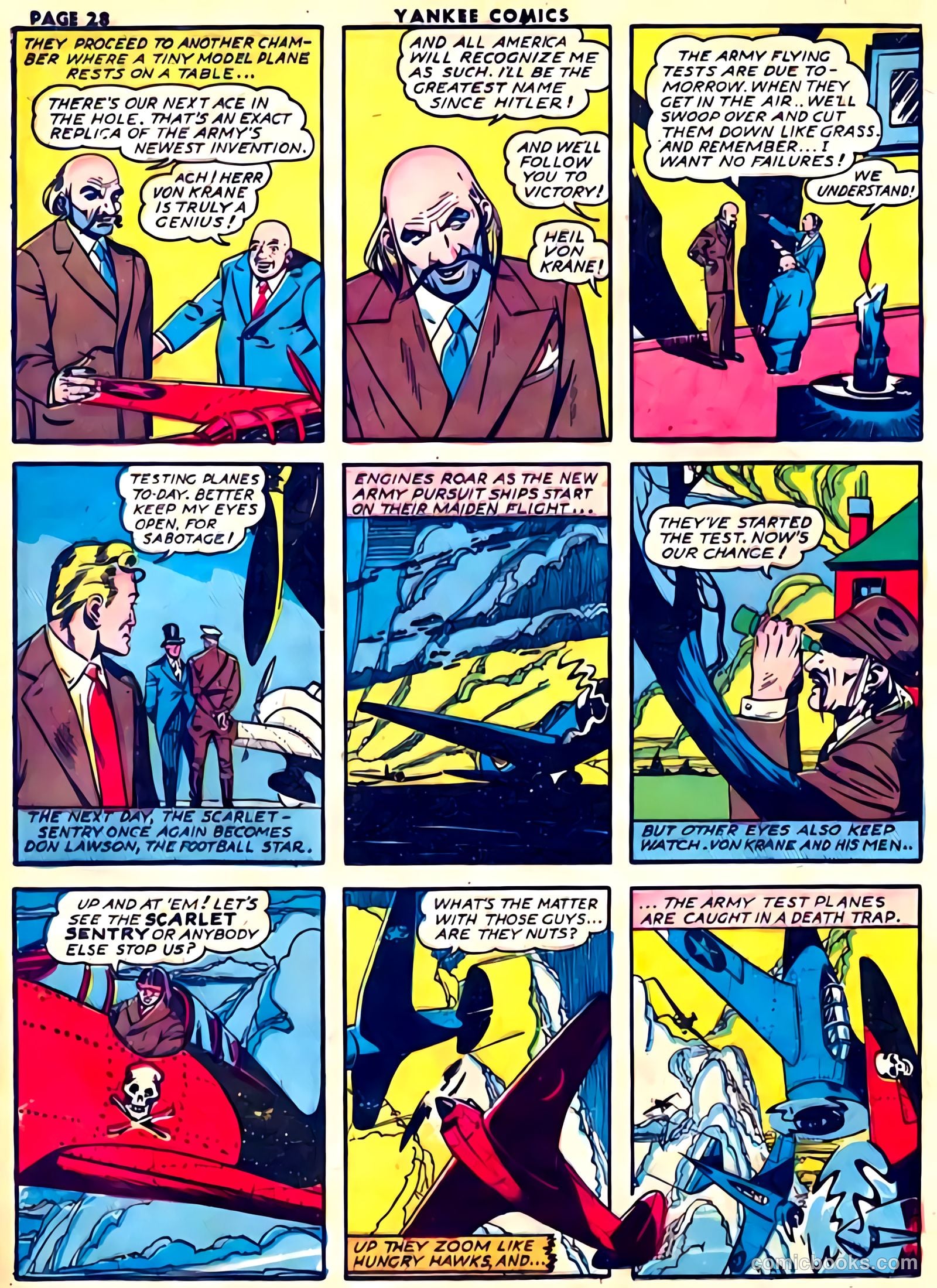 Yankee Comics #1 (1941) — page 30 of 68