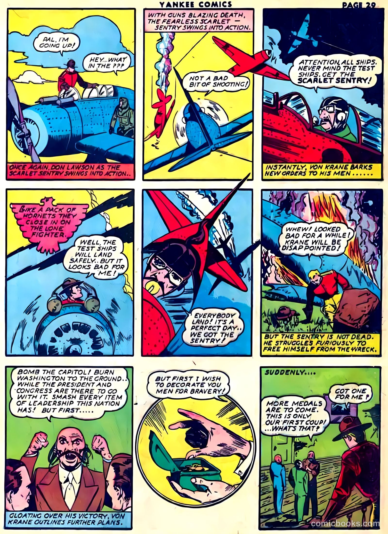 Yankee Comics #1 (1941) — page 31 of 68
