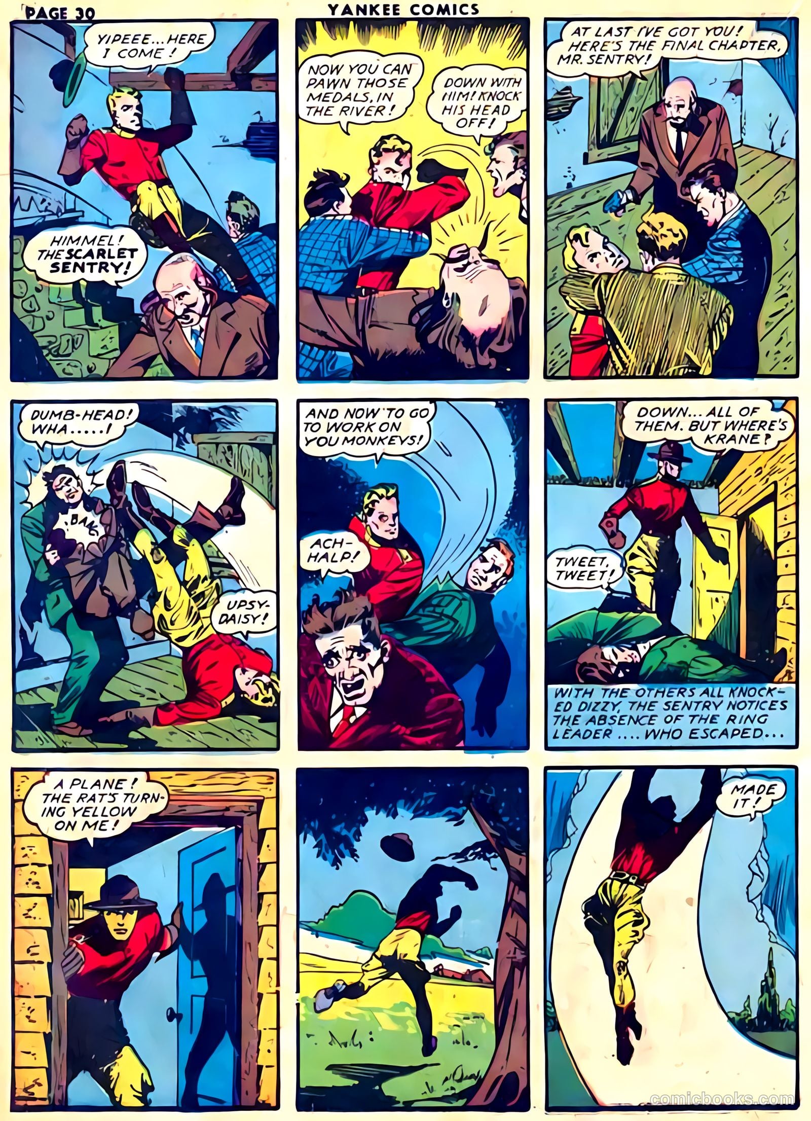 Yankee Comics #1 (1941) — page 32 of 68