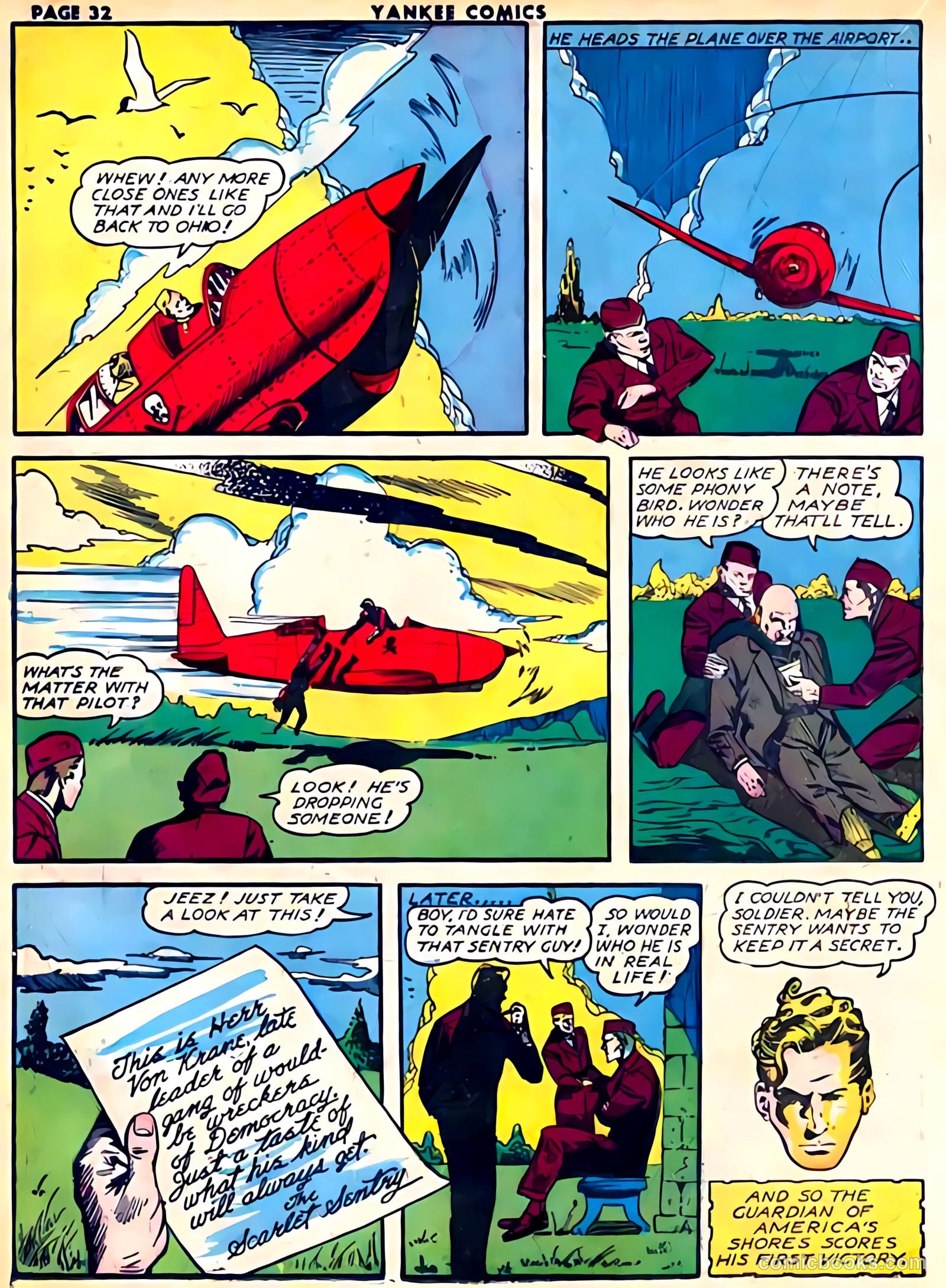 Yankee Comics #1 (1941) — page 34 of 68