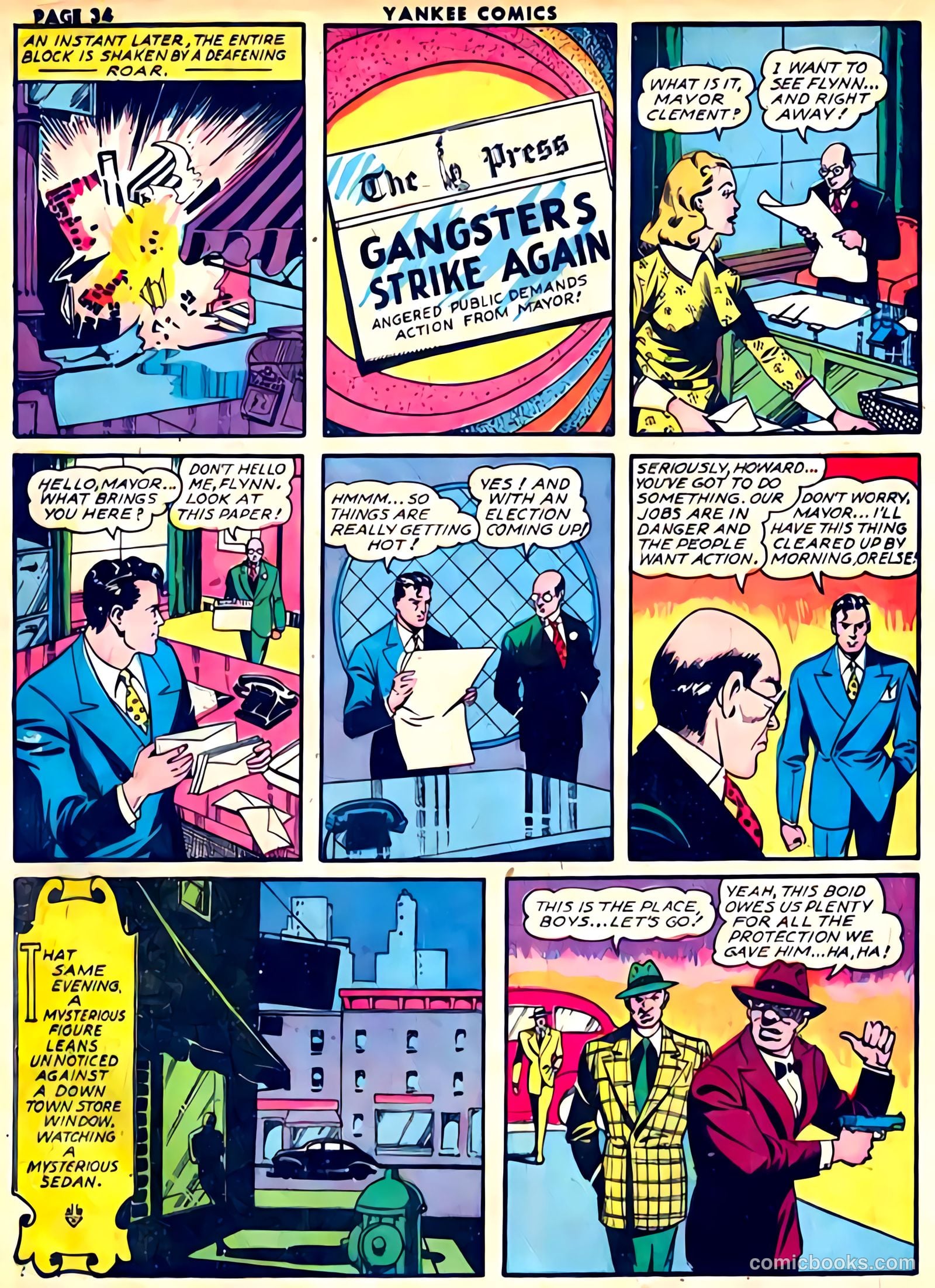 Yankee Comics #1 (1941) — page 36 of 68