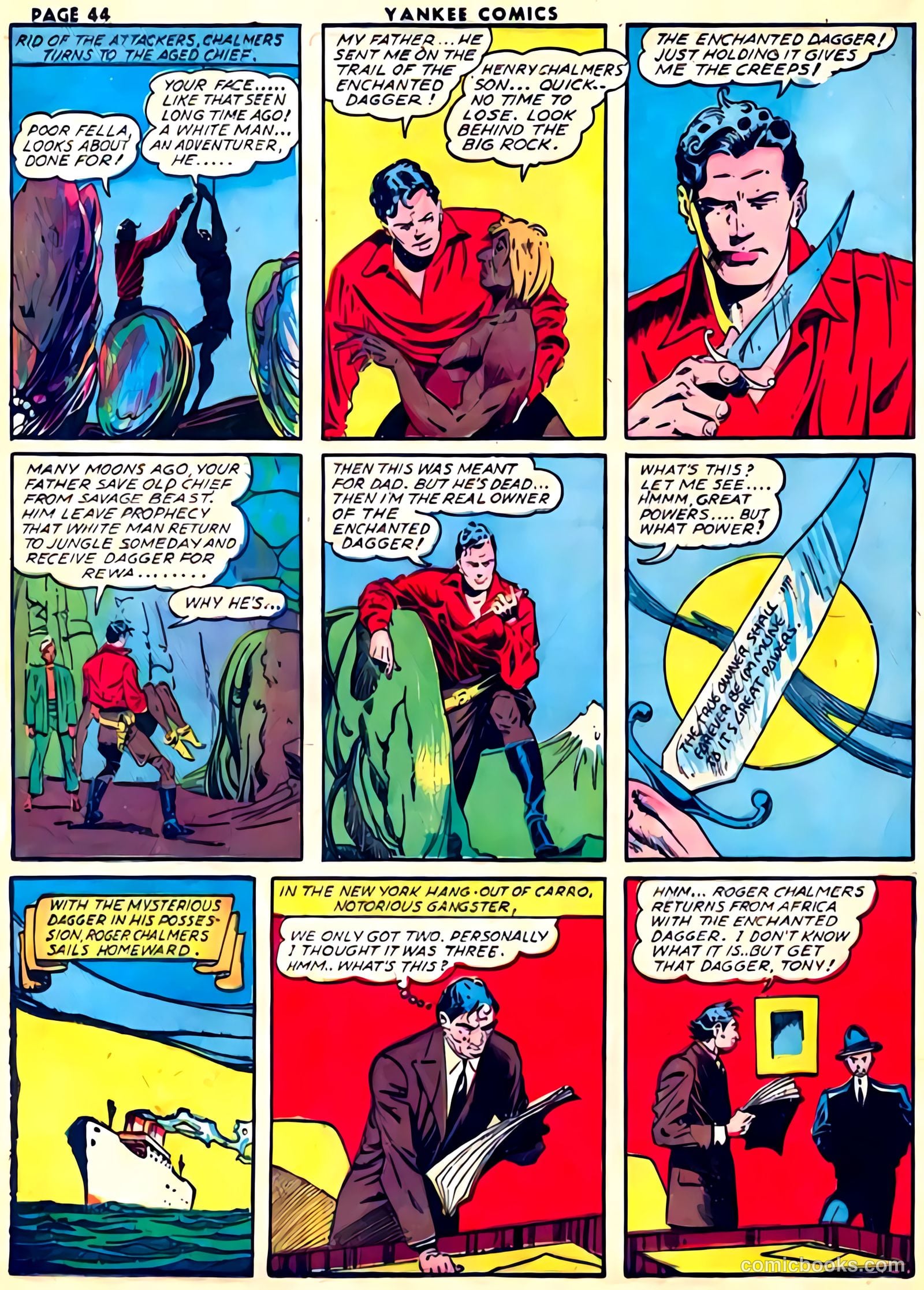 Yankee Comics #1 (1941) — page 46 of 68