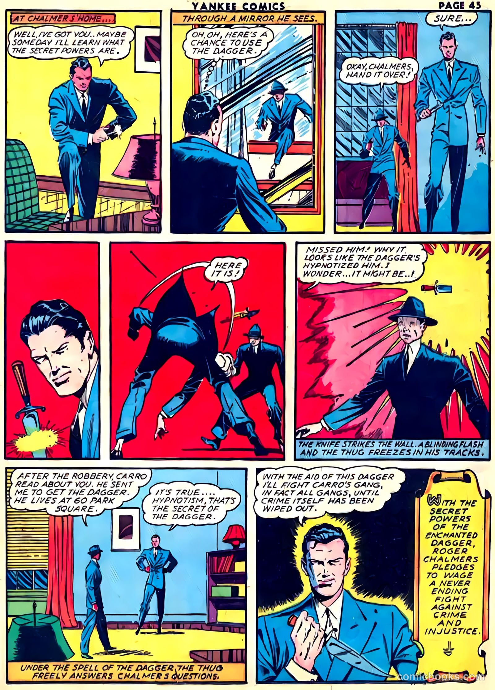 Yankee Comics #1 (1941) — page 47 of 68