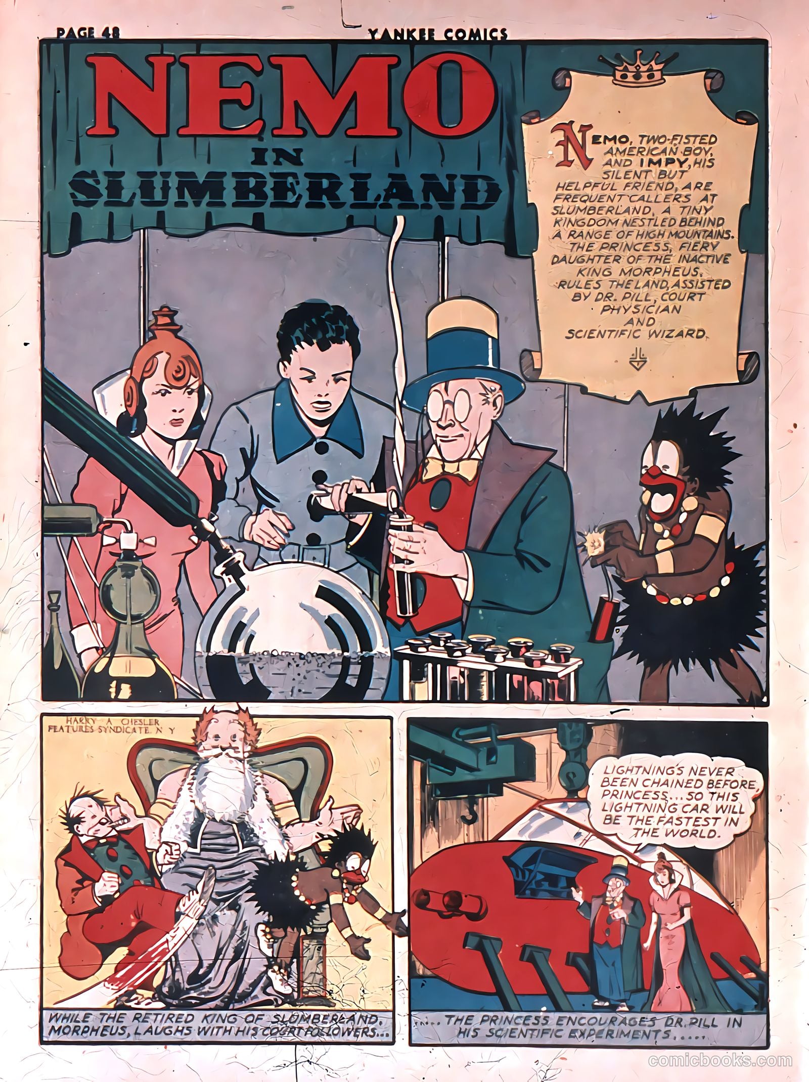 Yankee Comics #1 (1941) — page 50 of 68