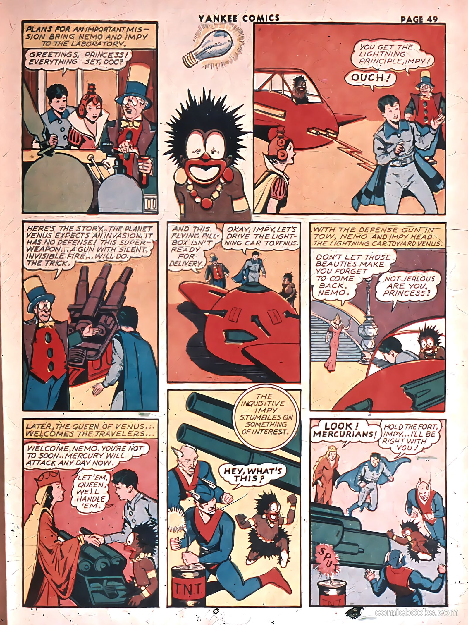 Yankee Comics #1 (1941) — page 51 of 68