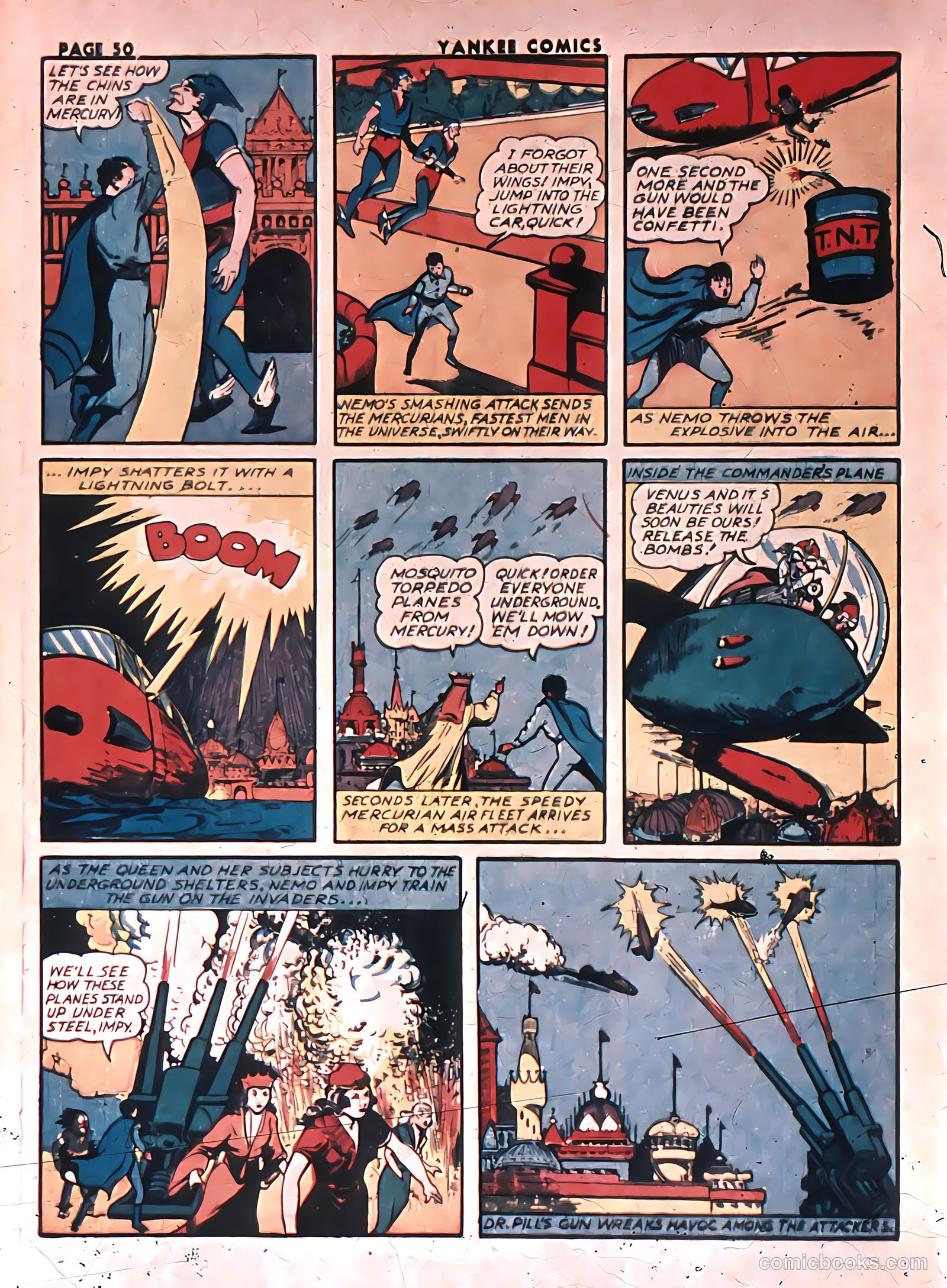 Yankee Comics #1 (1941) — page 52 of 68