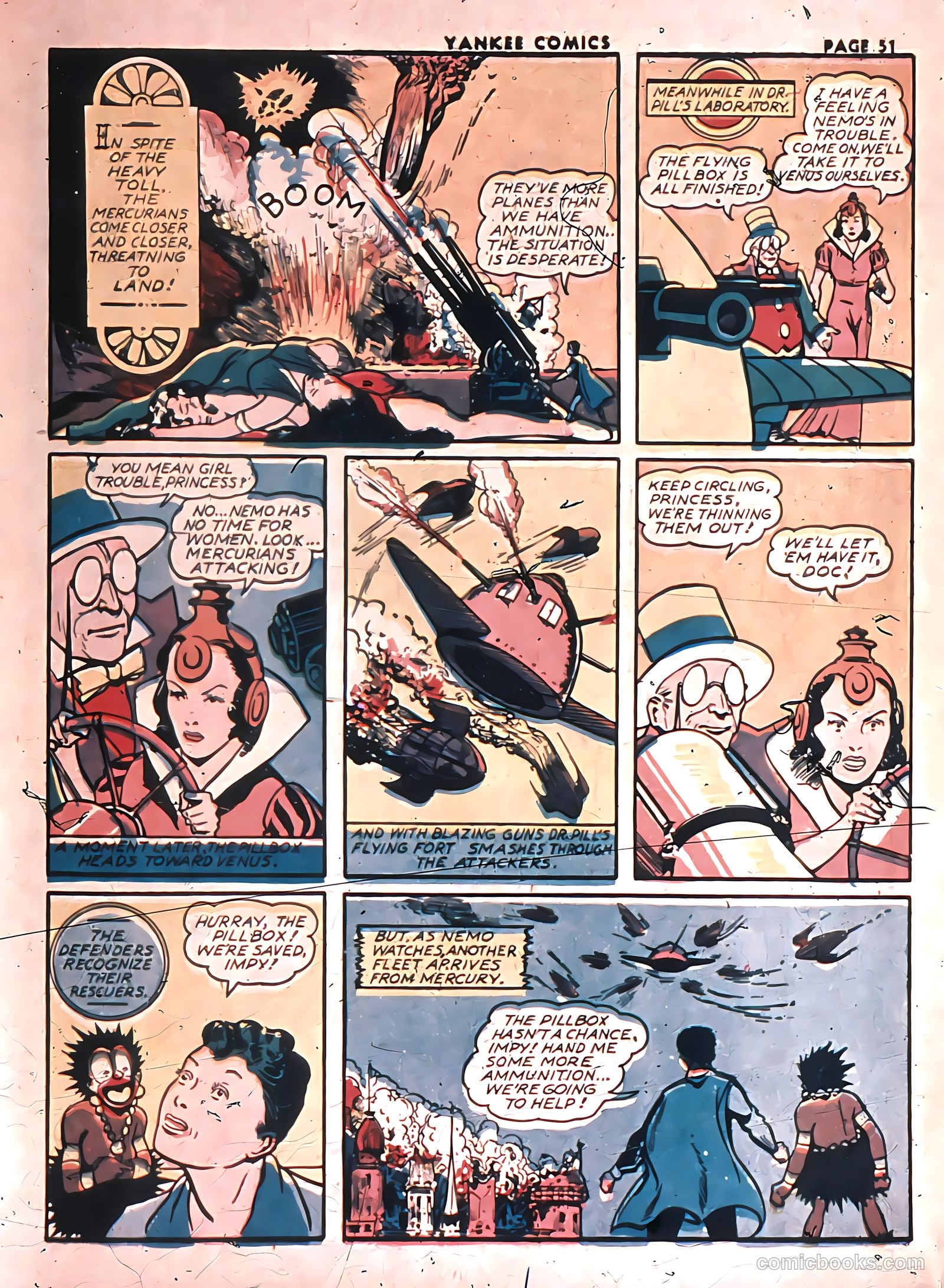 Yankee Comics #1 (1941) — page 53 of 68