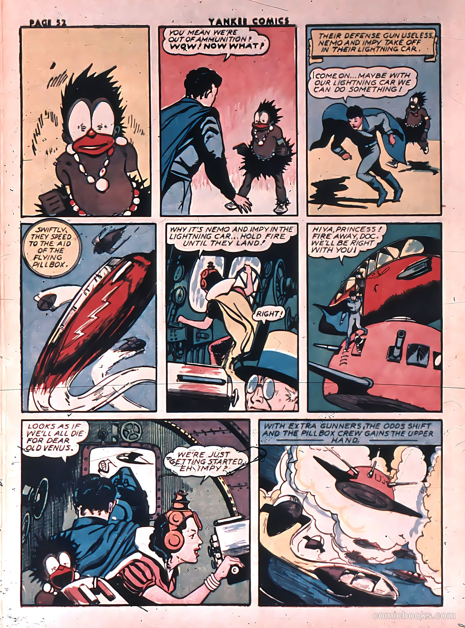Yankee Comics #1 (1941) — page 54 of 68
