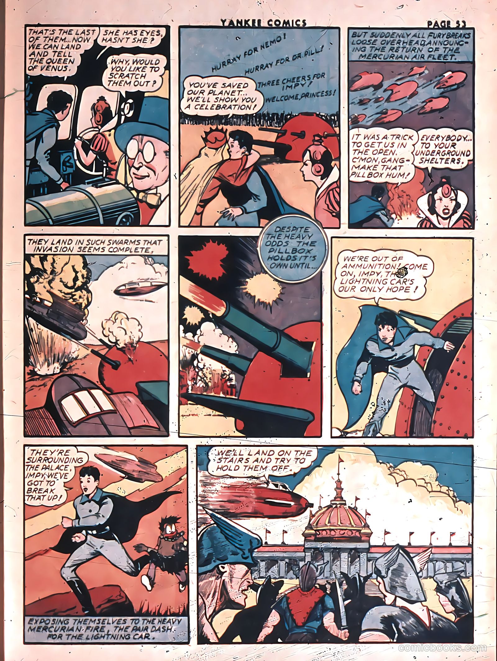 Yankee Comics #1 (1941) — page 55 of 68