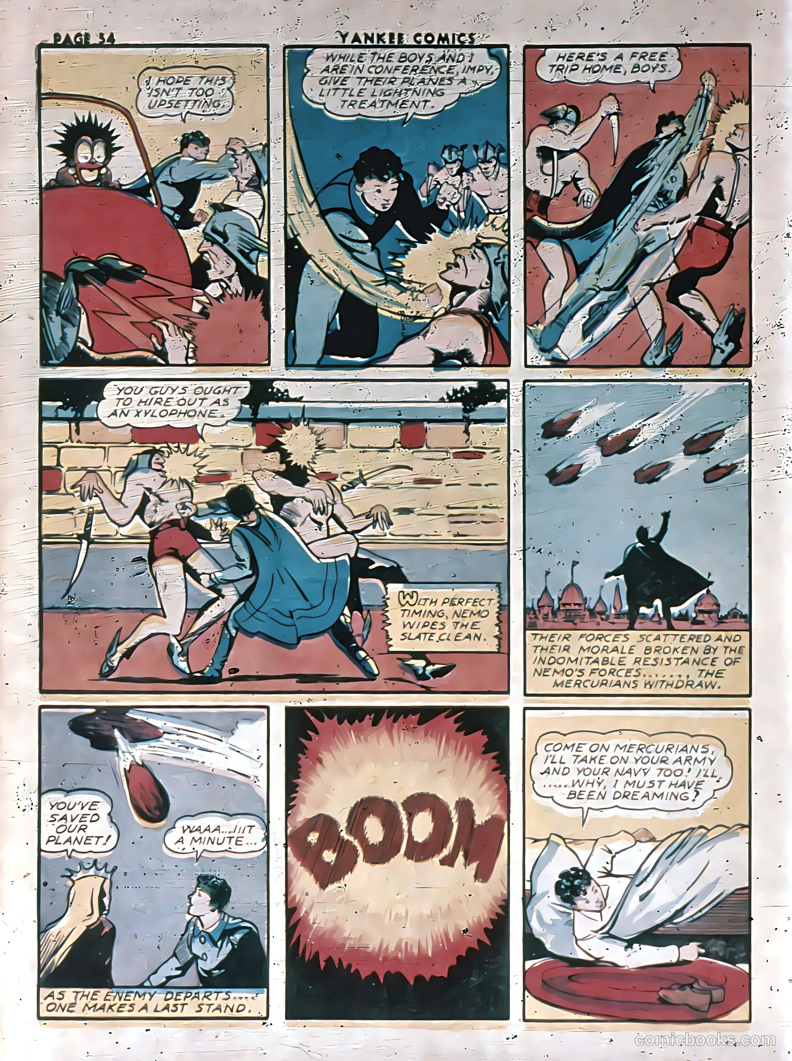Yankee Comics #1 (1941) — page 56 of 68