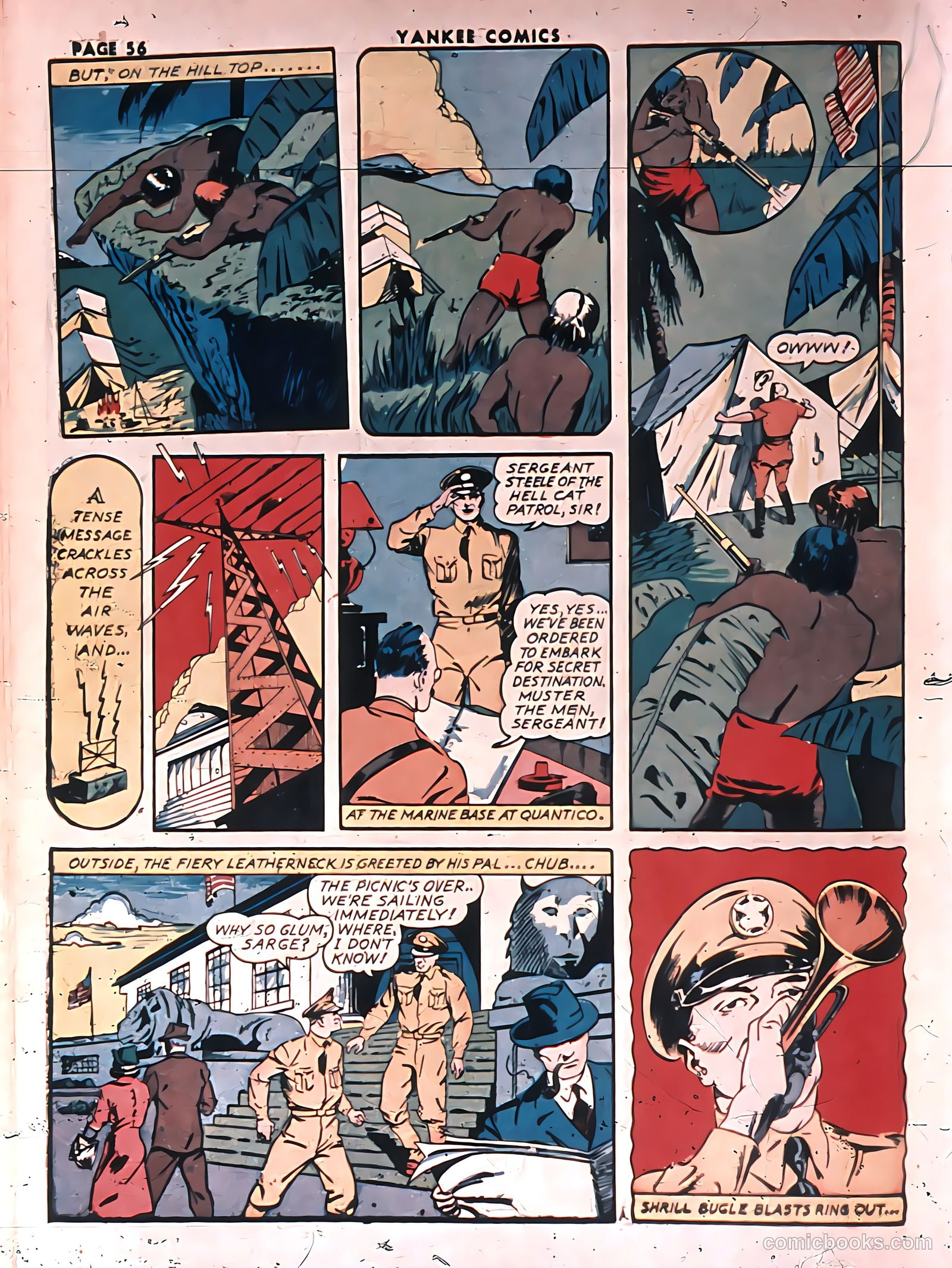 Yankee Comics #1 (1941) — page 58 of 68