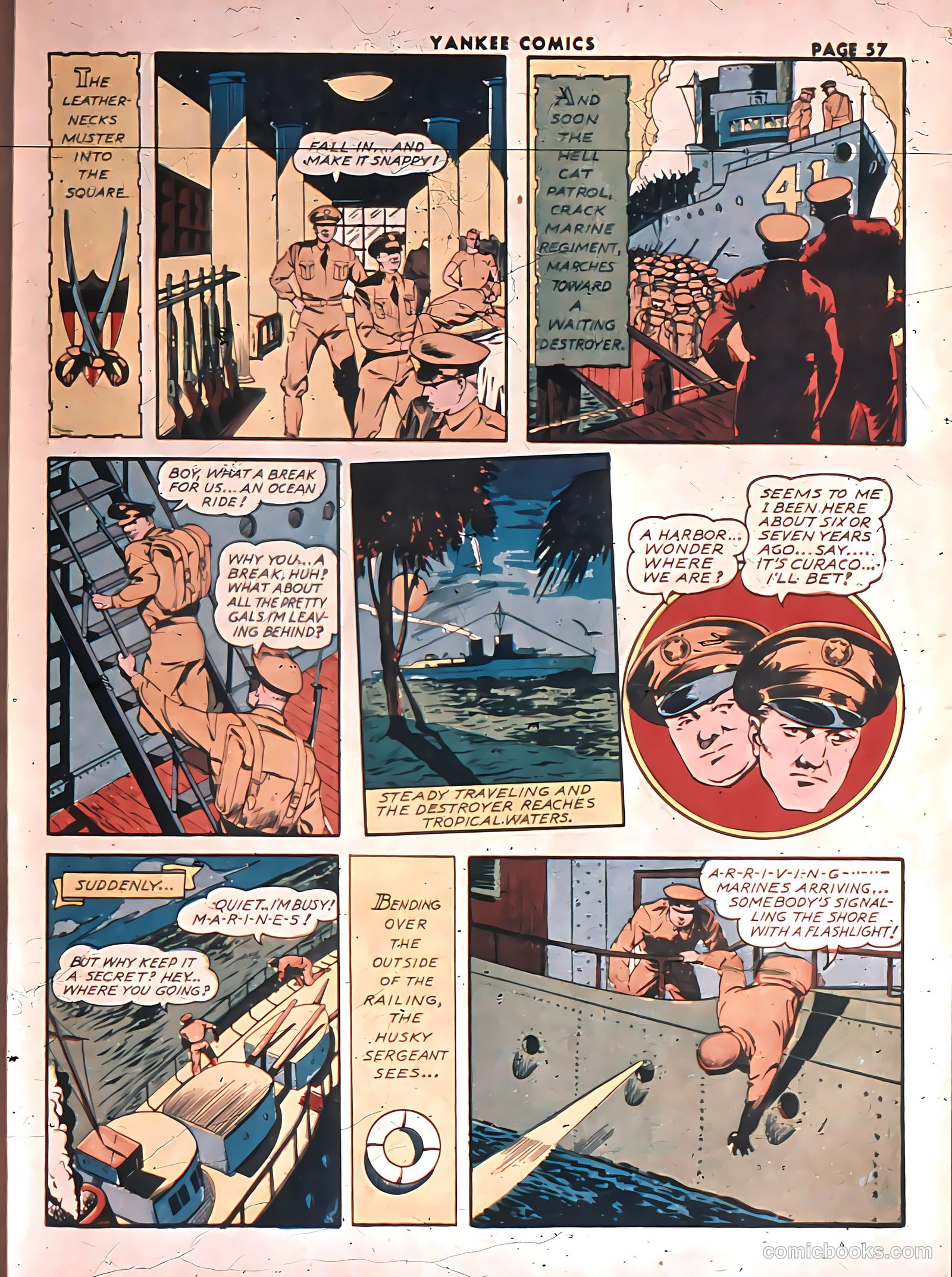 Yankee Comics #1 (1941) — page 59 of 68