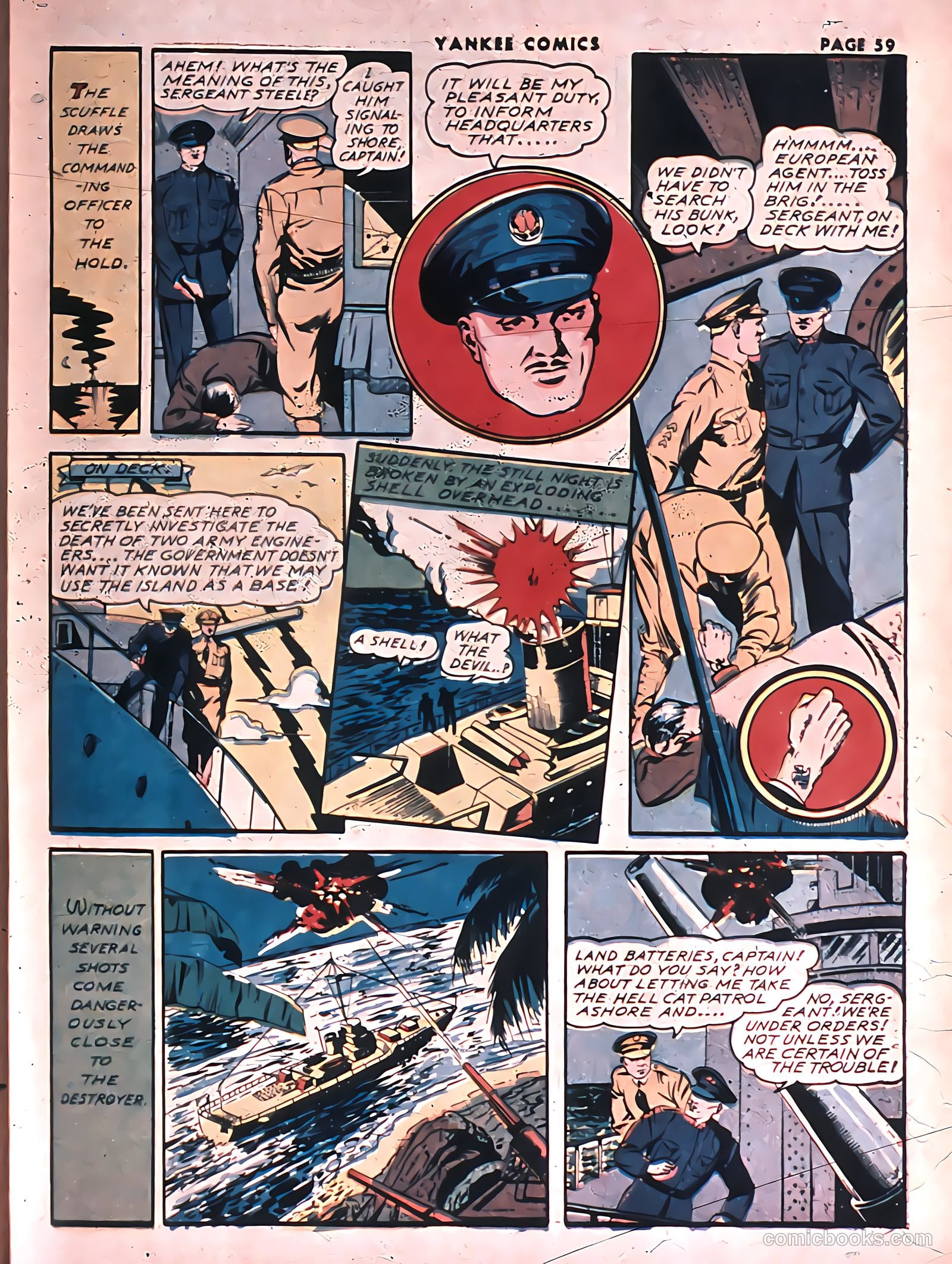 Yankee Comics #1 (1941) — page 61 of 68
