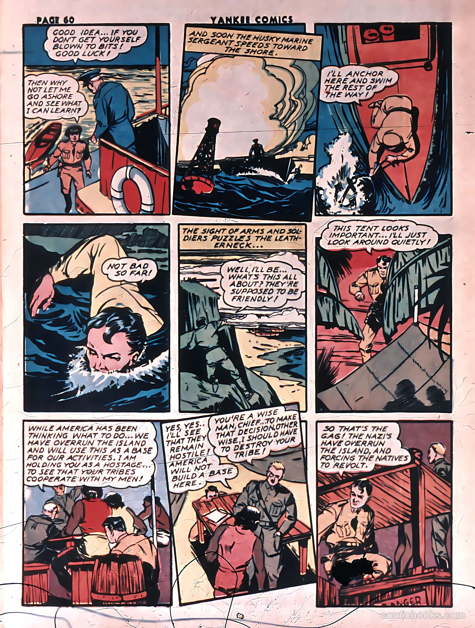 Yankee Comics #1 (1941) — page 62 of 68