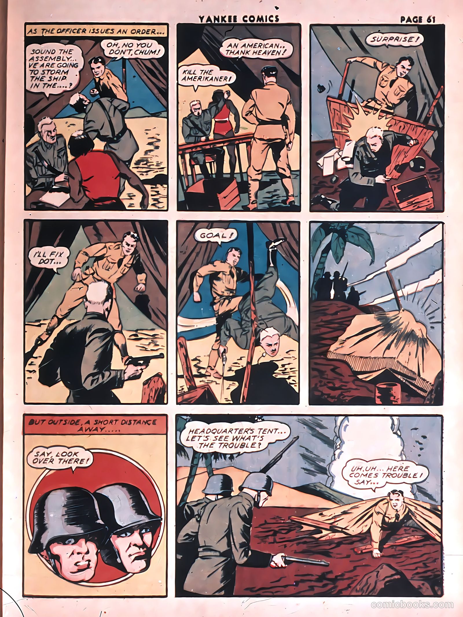 Yankee Comics #1 (1941) — page 63 of 68