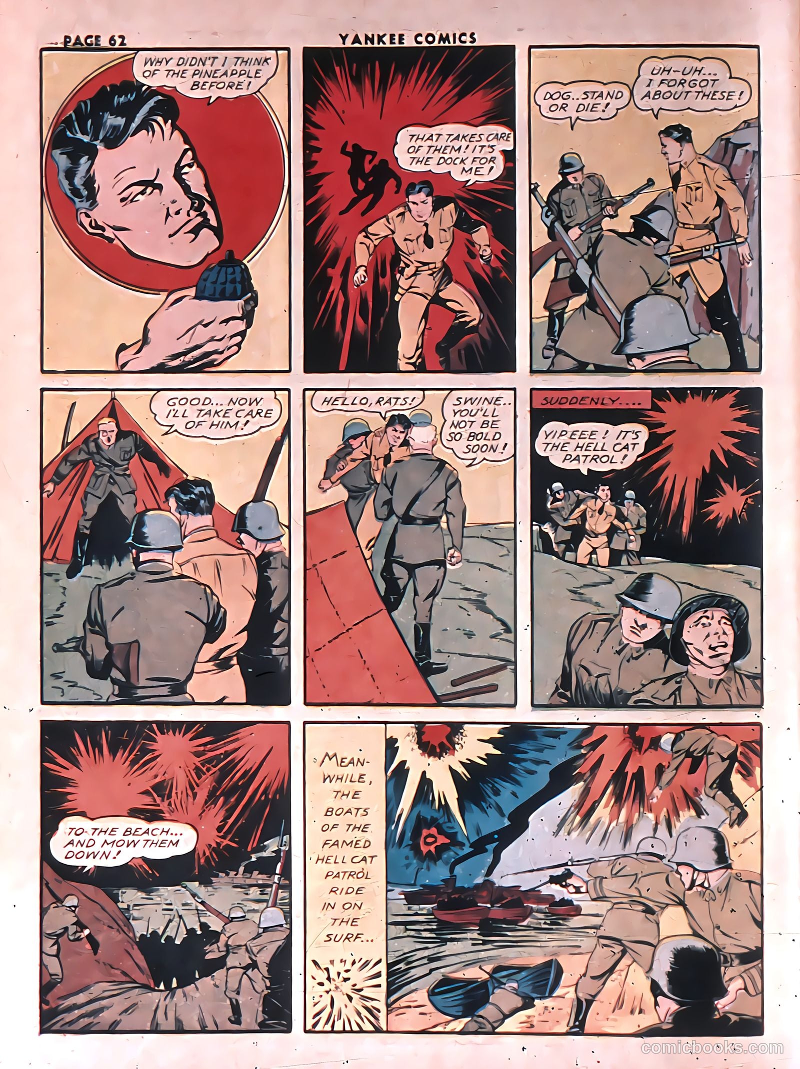 Yankee Comics #1 (1941) — page 64 of 68