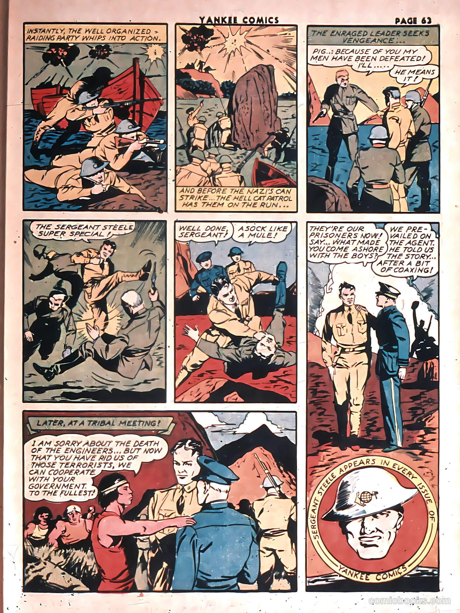 Yankee Comics #1 (1941) — page 65 of 68