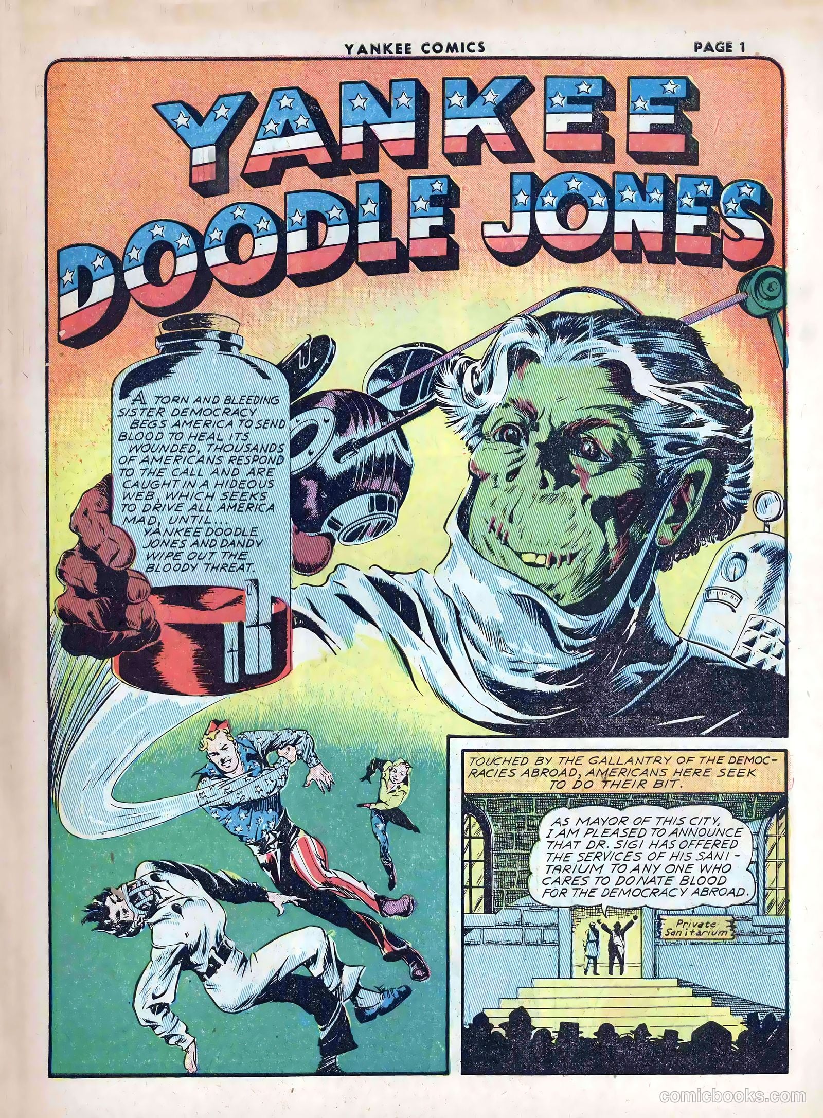 Yankee Comics #2 (1941) — page 3 of 68