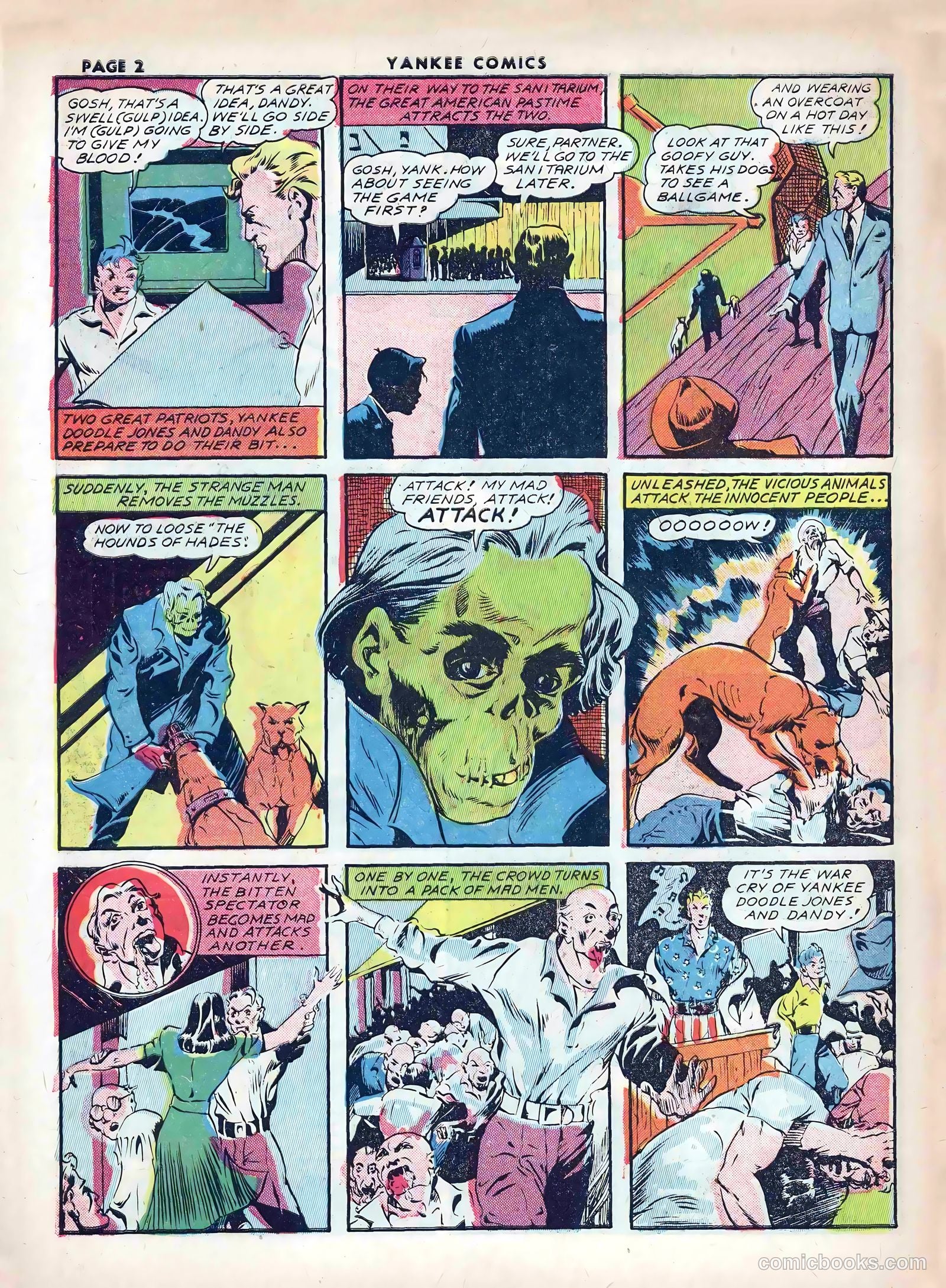 Yankee Comics #2 (1941) — page 4 of 68