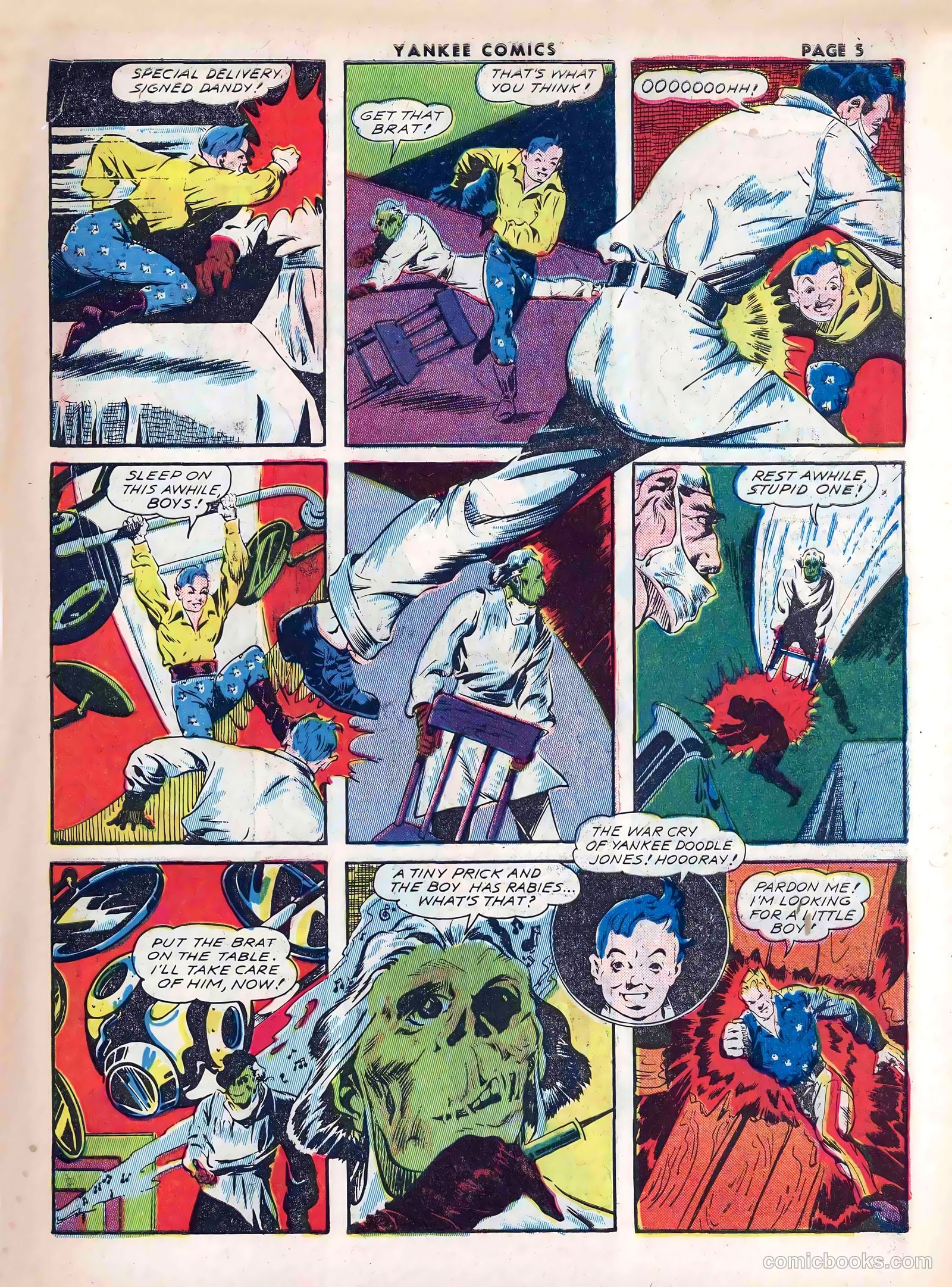 Yankee Comics #2 (1941) — page 7 of 68