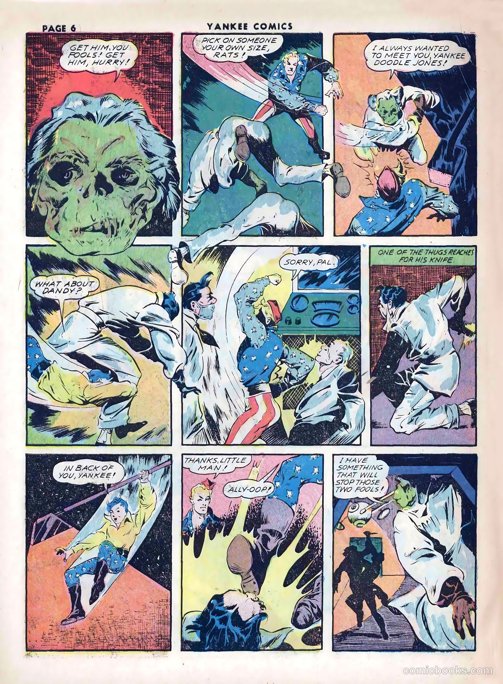 Yankee Comics #2 (1941) — page 8 of 68