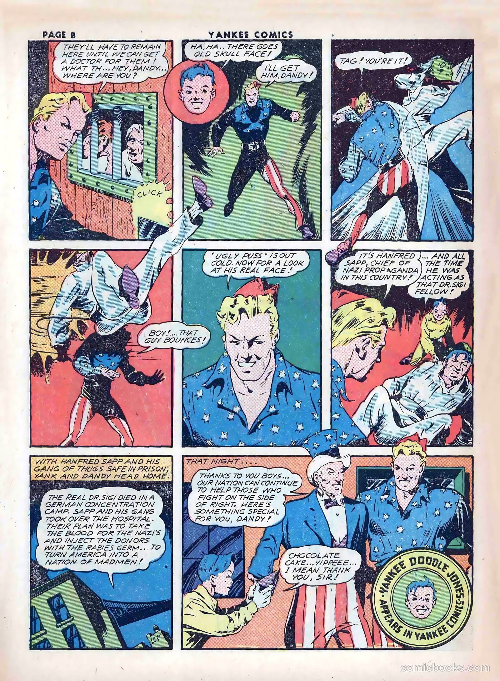Yankee Comics #2 (1941) — page 10 of 68