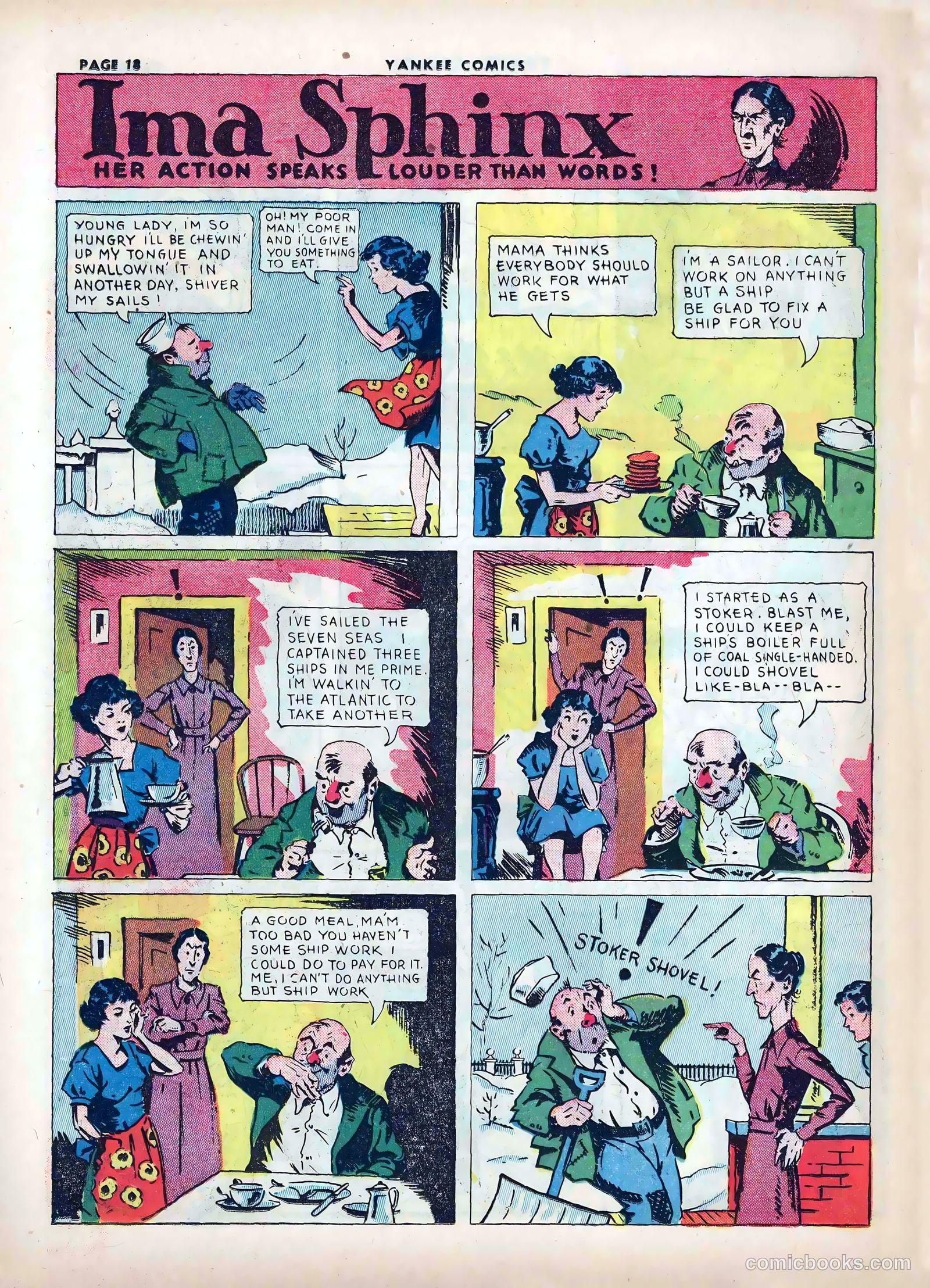 Yankee Comics #2 (1941) — page 20 of 68