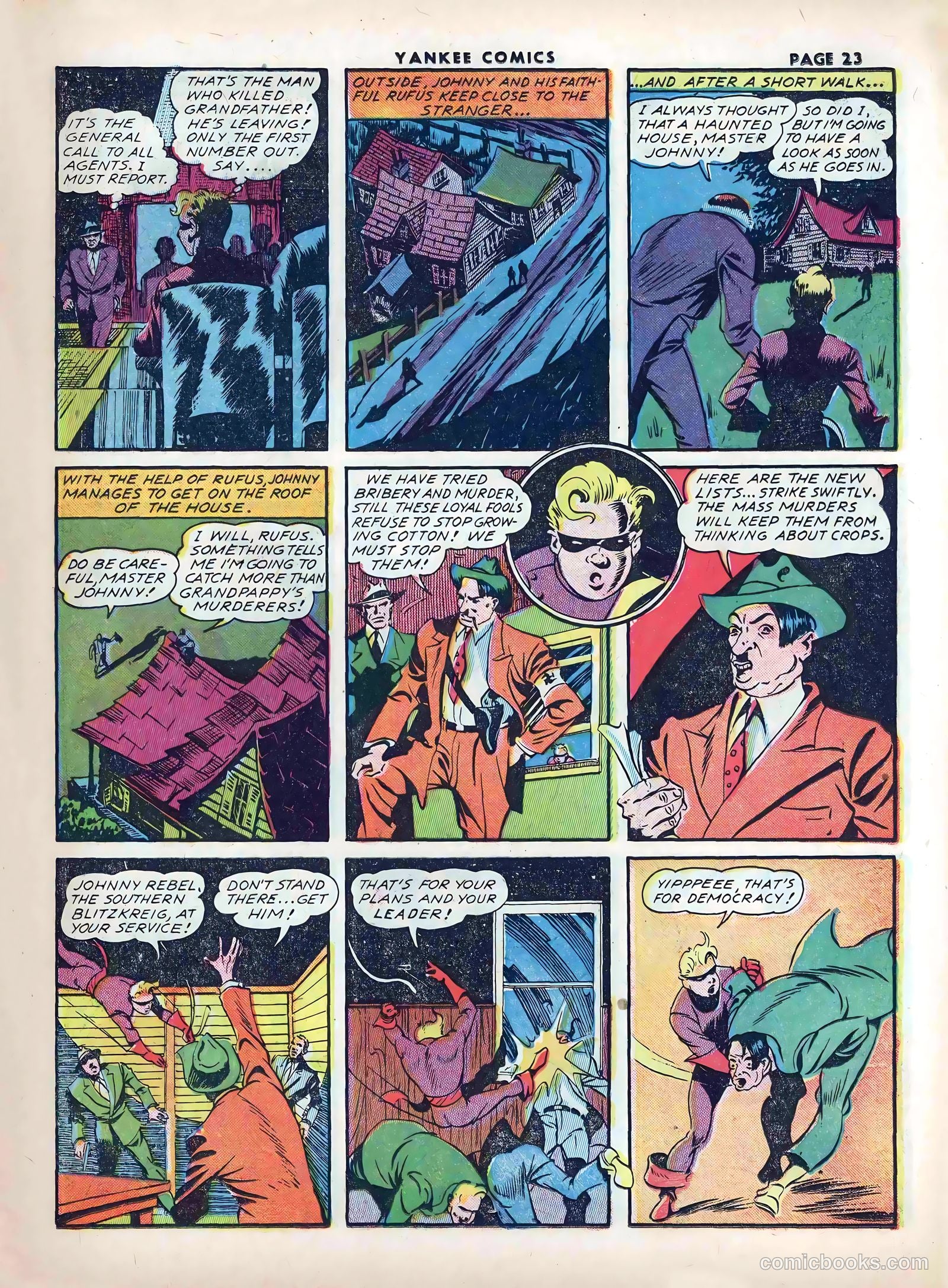 Yankee Comics #2 (1941) — page 25 of 68