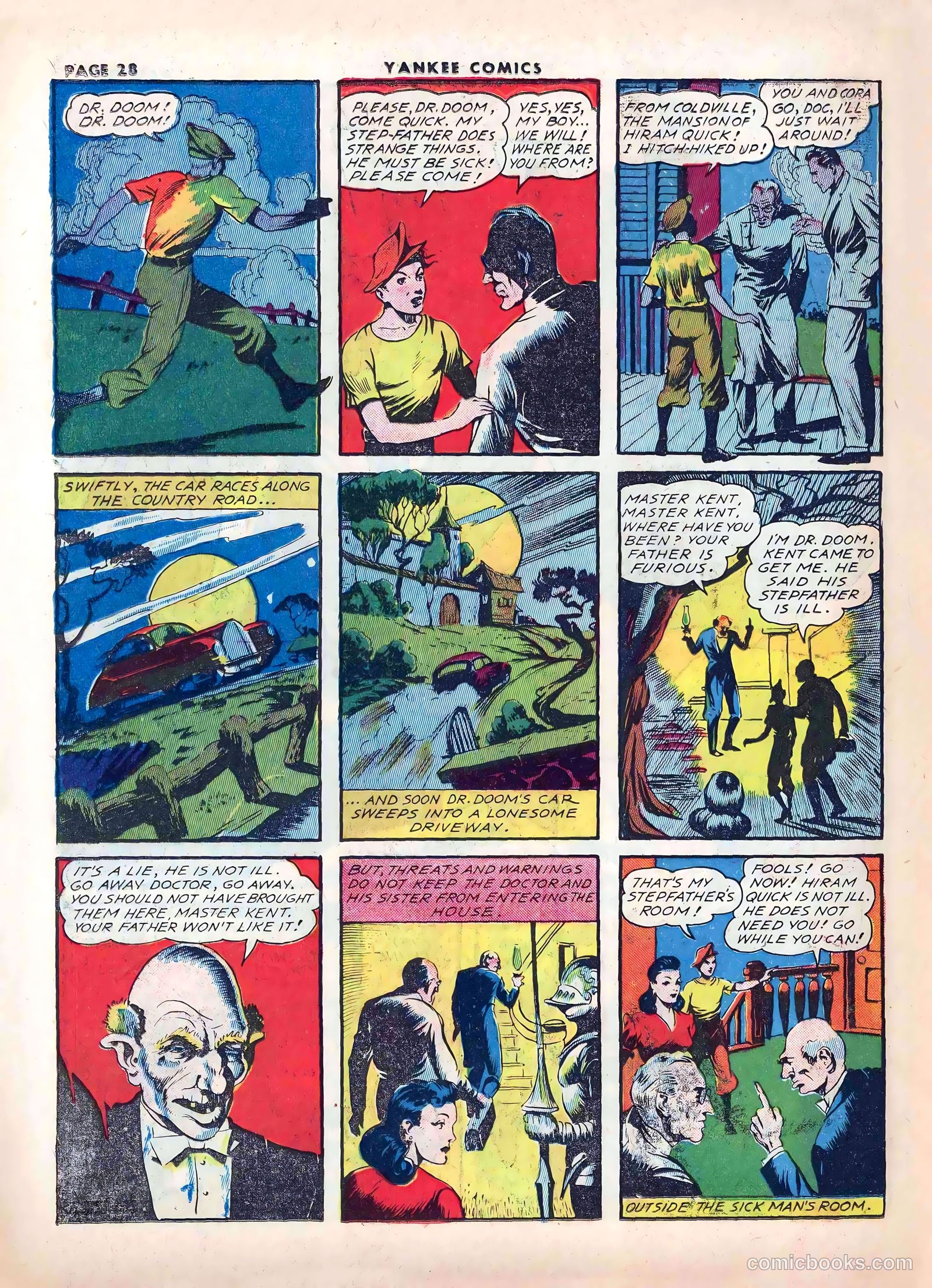 Yankee Comics #2 (1941) — page 30 of 68