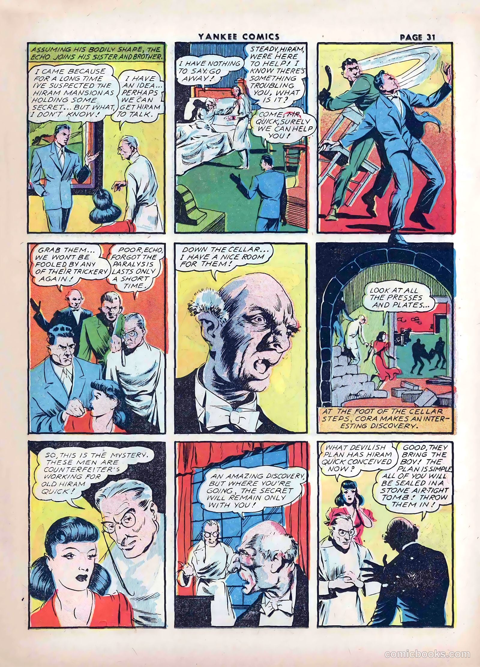 Yankee Comics #2 (1941) — page 33 of 68