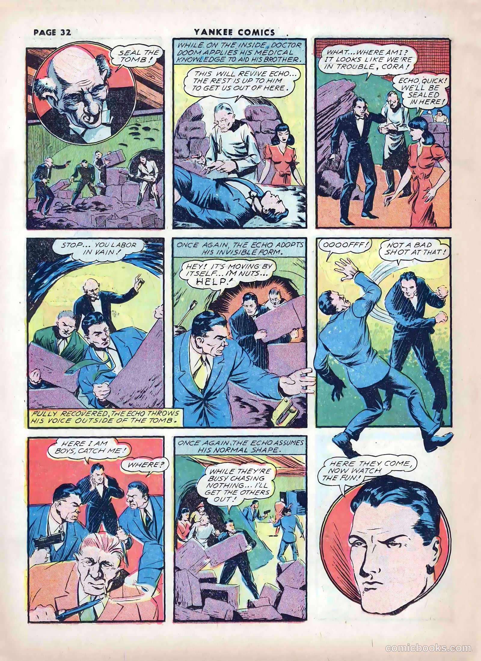 Yankee Comics #2 (1941) — page 34 of 68