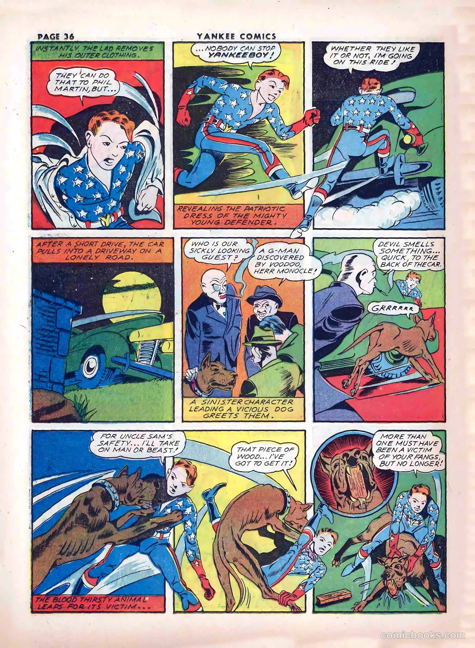 Yankee Comics #2 (1941) — page 38 of 68
