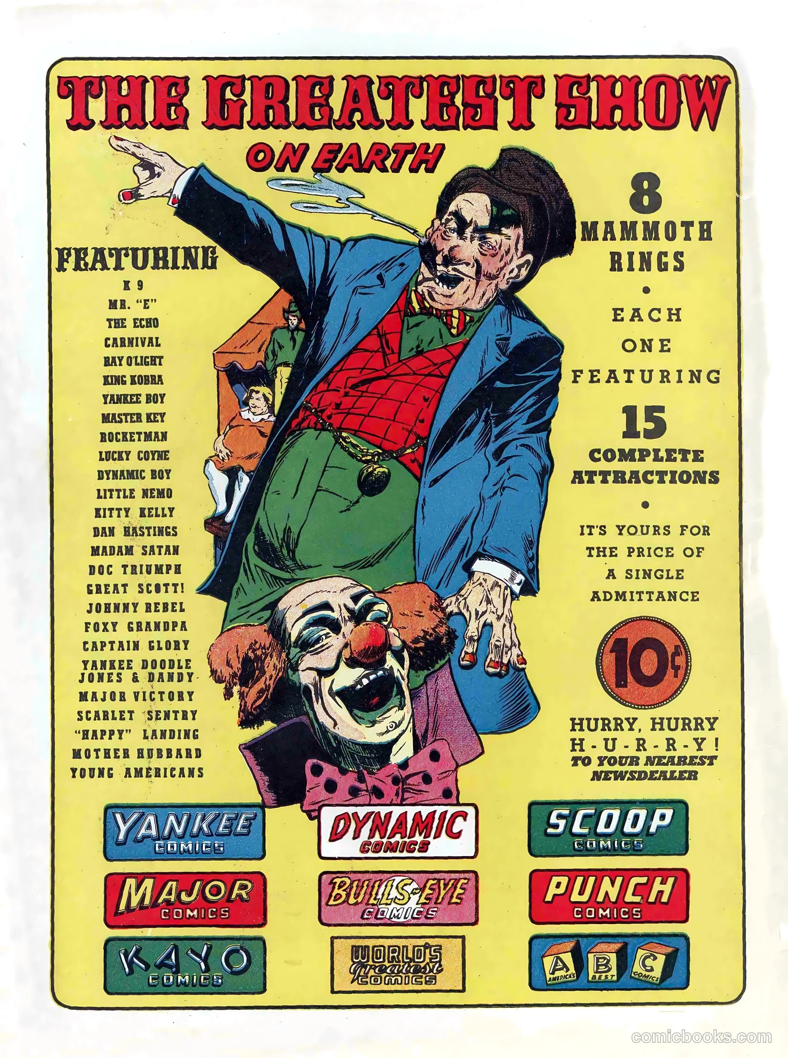 Yankee Comics #2 (1941) — page 68 of 68