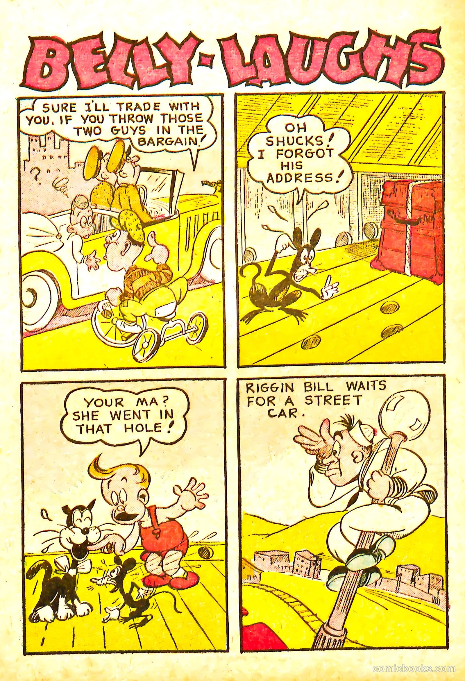Yankee Comics #4 (1942) — page 5 of 67