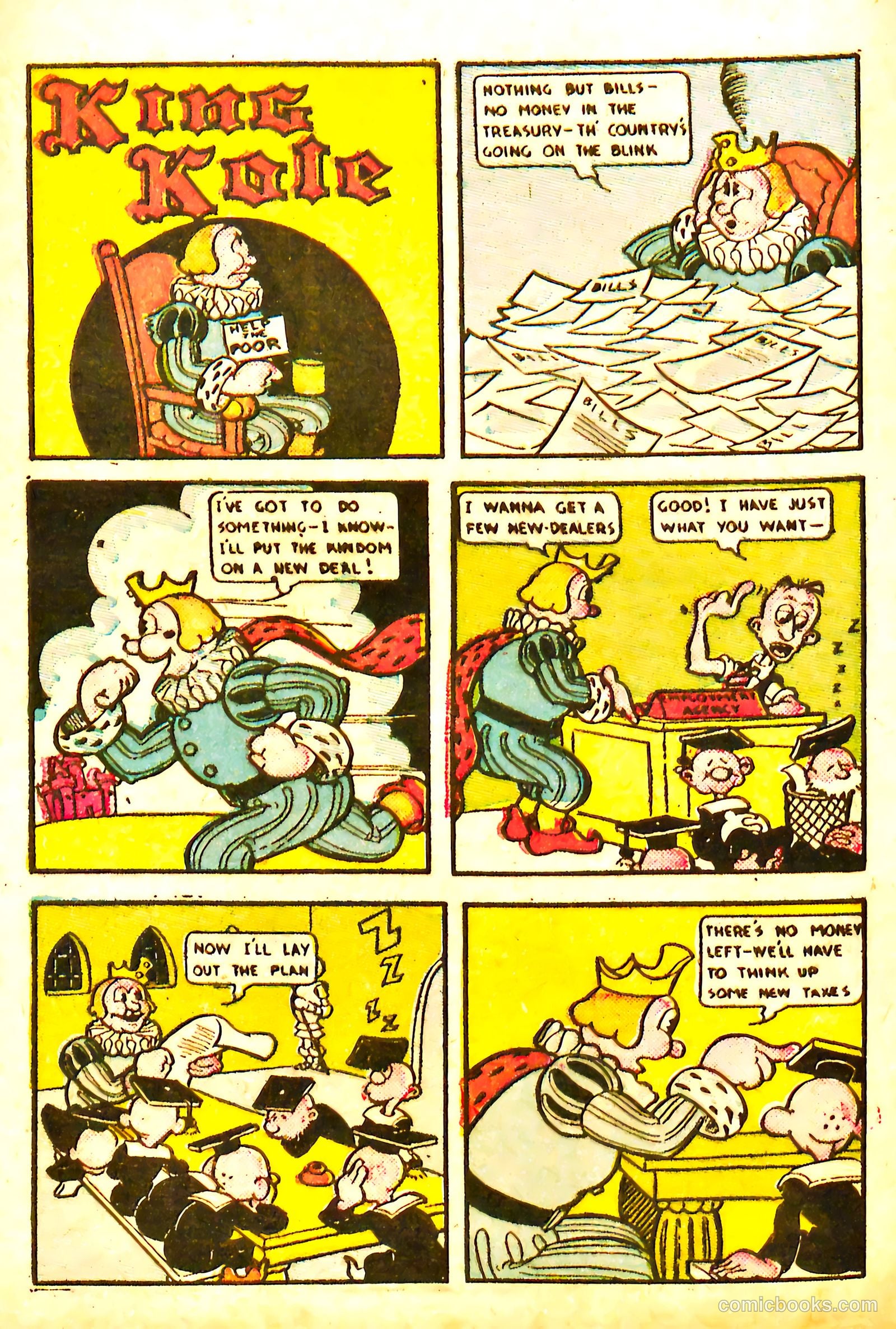 Yankee Comics #4 (1942) — page 6 of 67