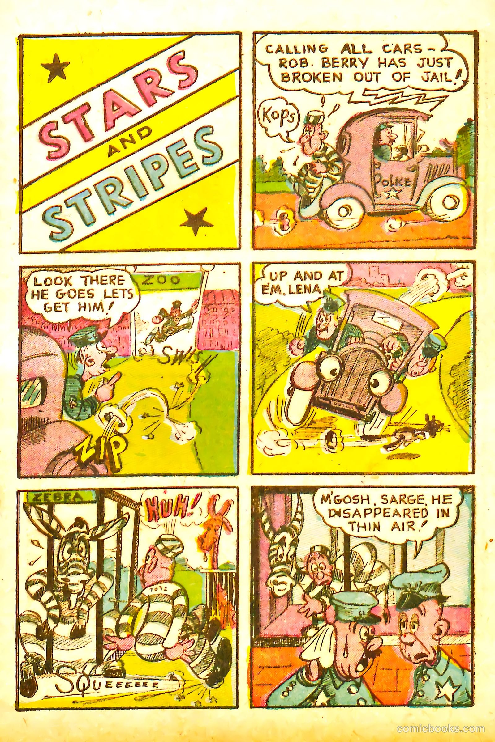 Yankee Comics #4 (1942) — page 9 of 67