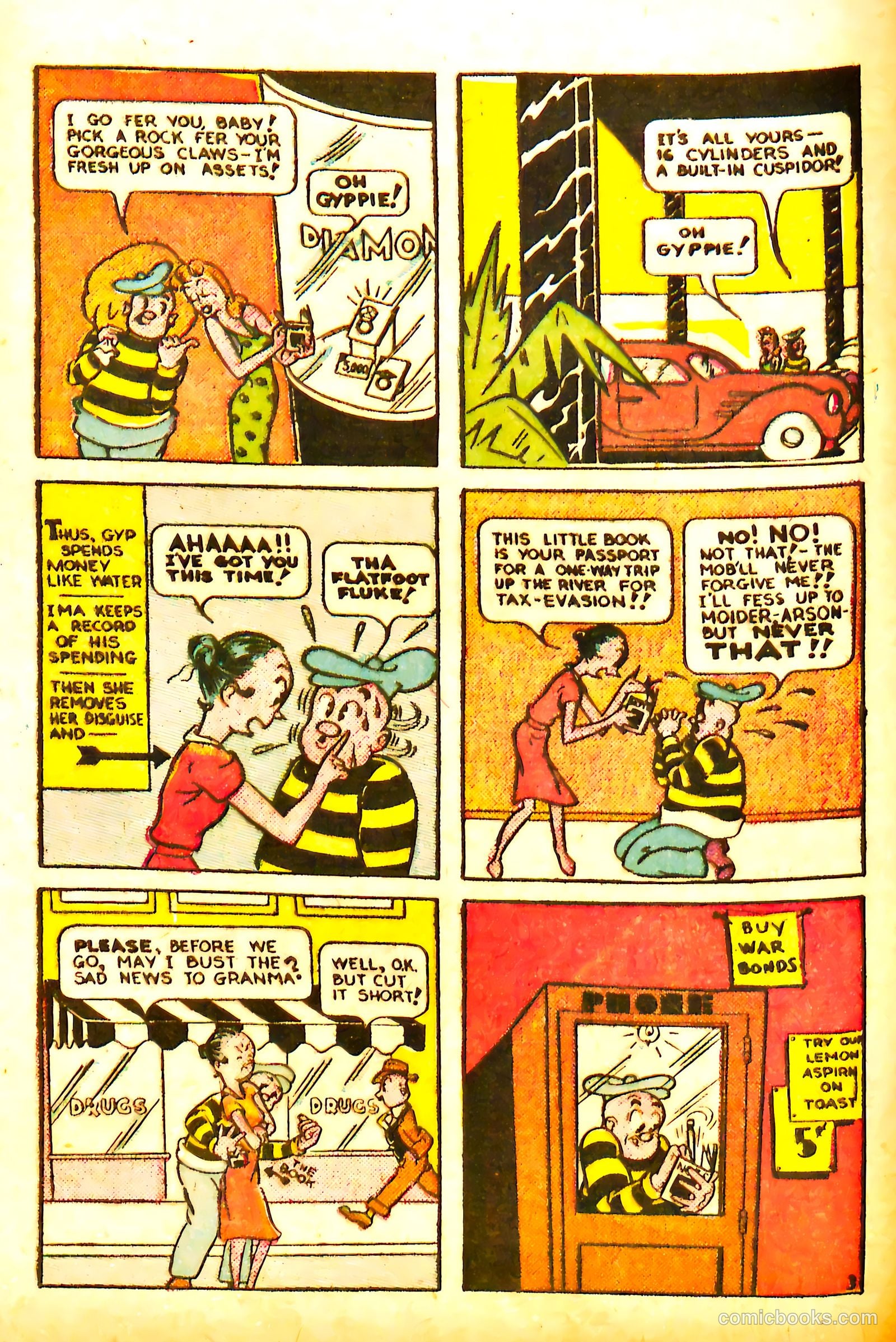 Yankee Comics #4 (1942) — page 14 of 67