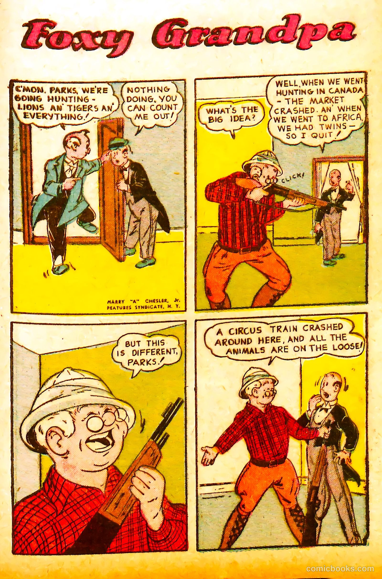 Yankee Comics #4 (1942) — page 40 of 67
