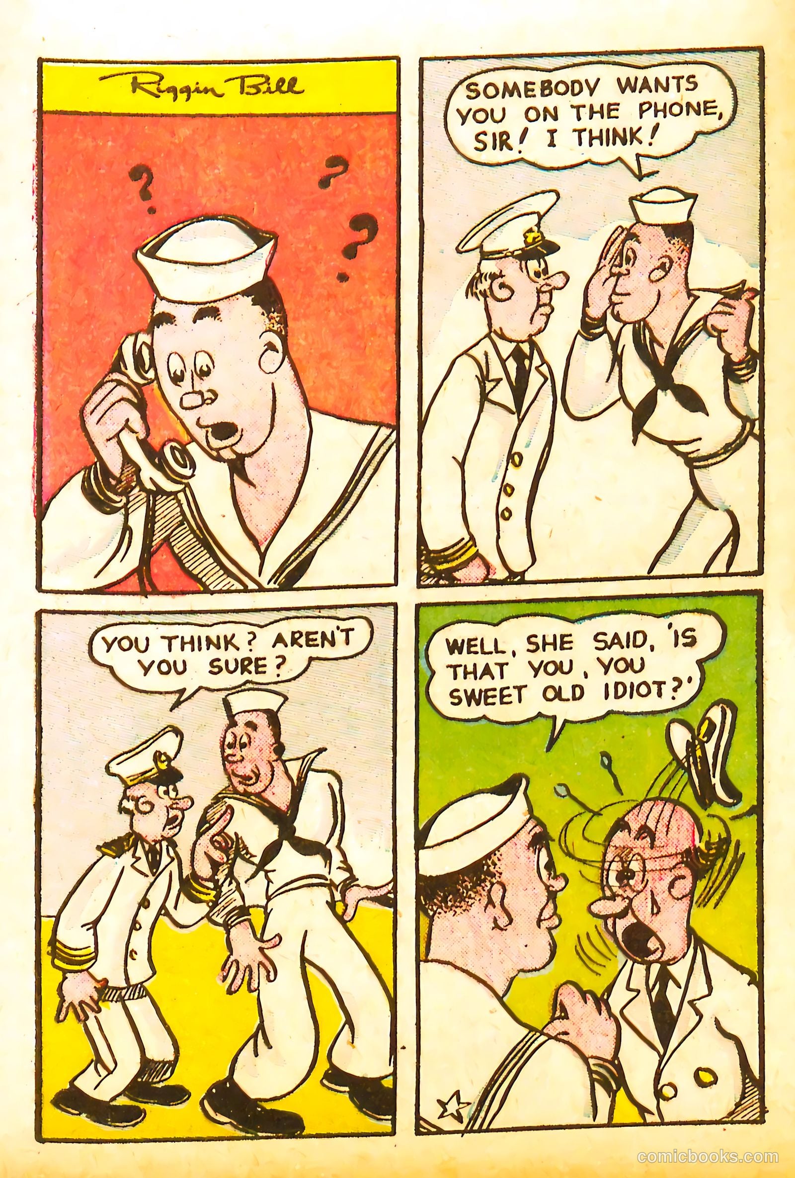 Yankee Comics #4 (1942) — page 54 of 67